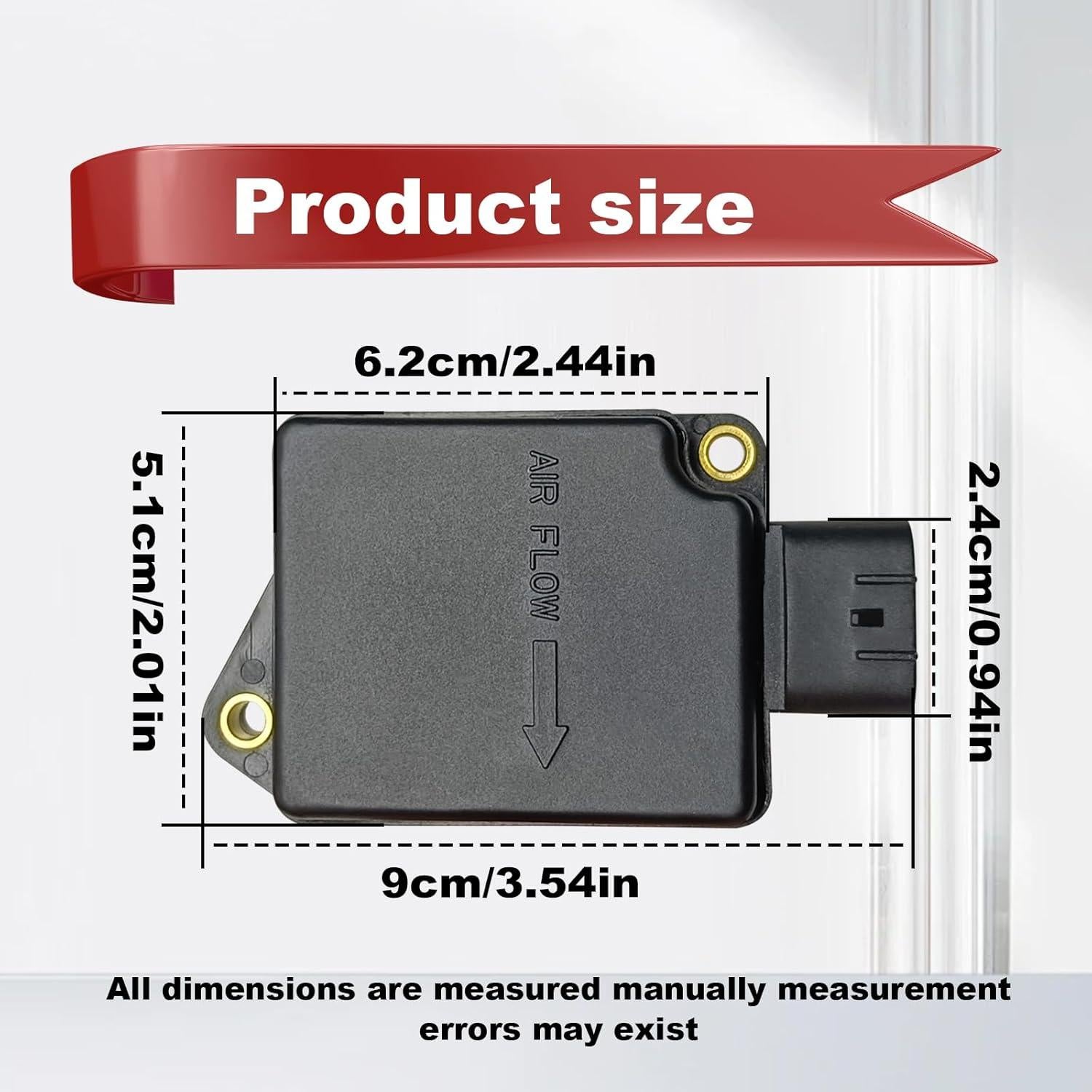 Sensor de Flujo de Aire Masivo Pleoos 22250-75010 Compatible Toyota