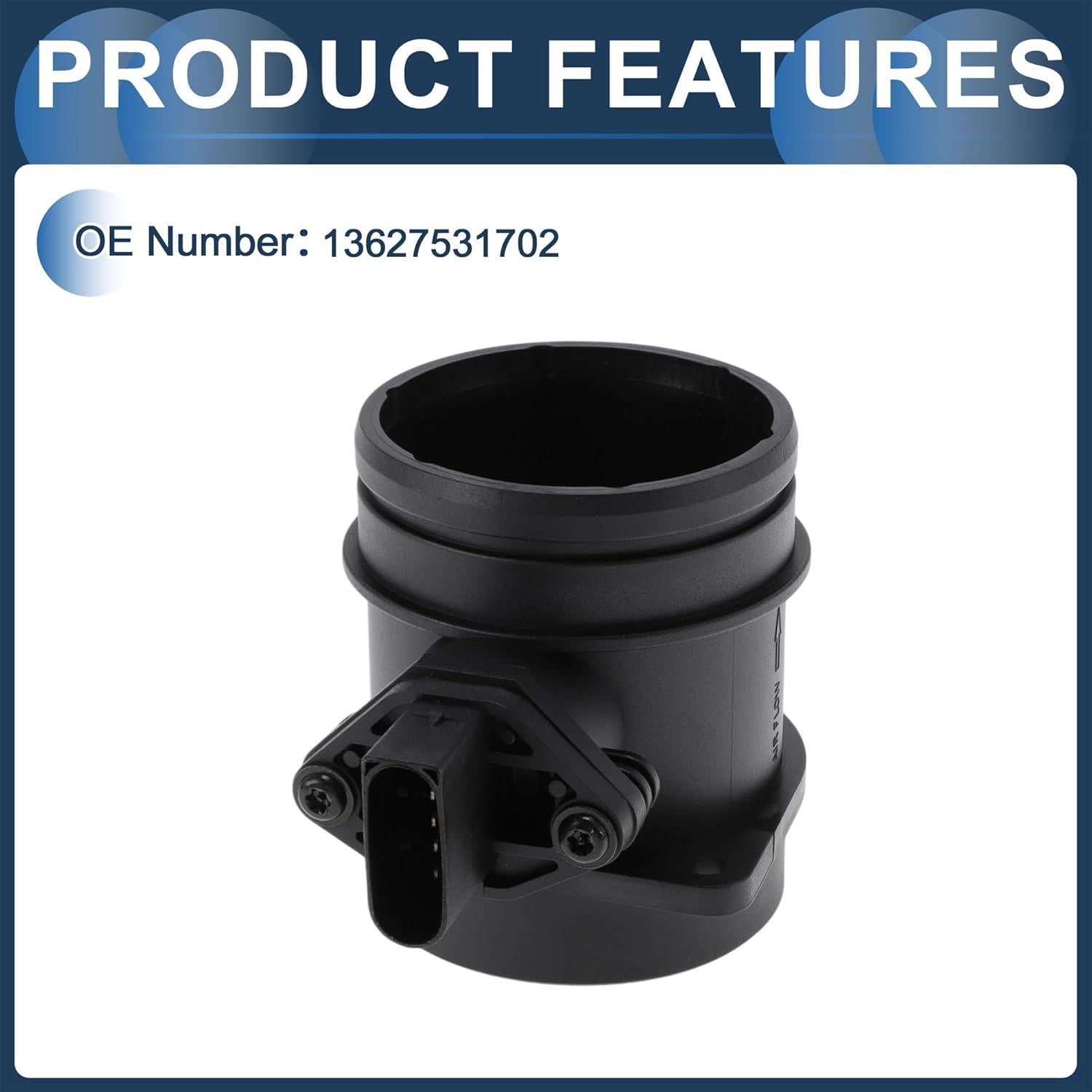 Sensor de Flujo de Aire Masivo HOPESPANNER 13627531702 para BMW E46