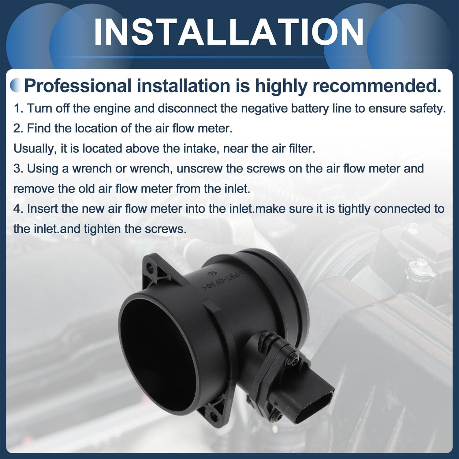 Sensor de Flujo de Aire Masivo HOPESPANNER 13627531702 para BMW E46