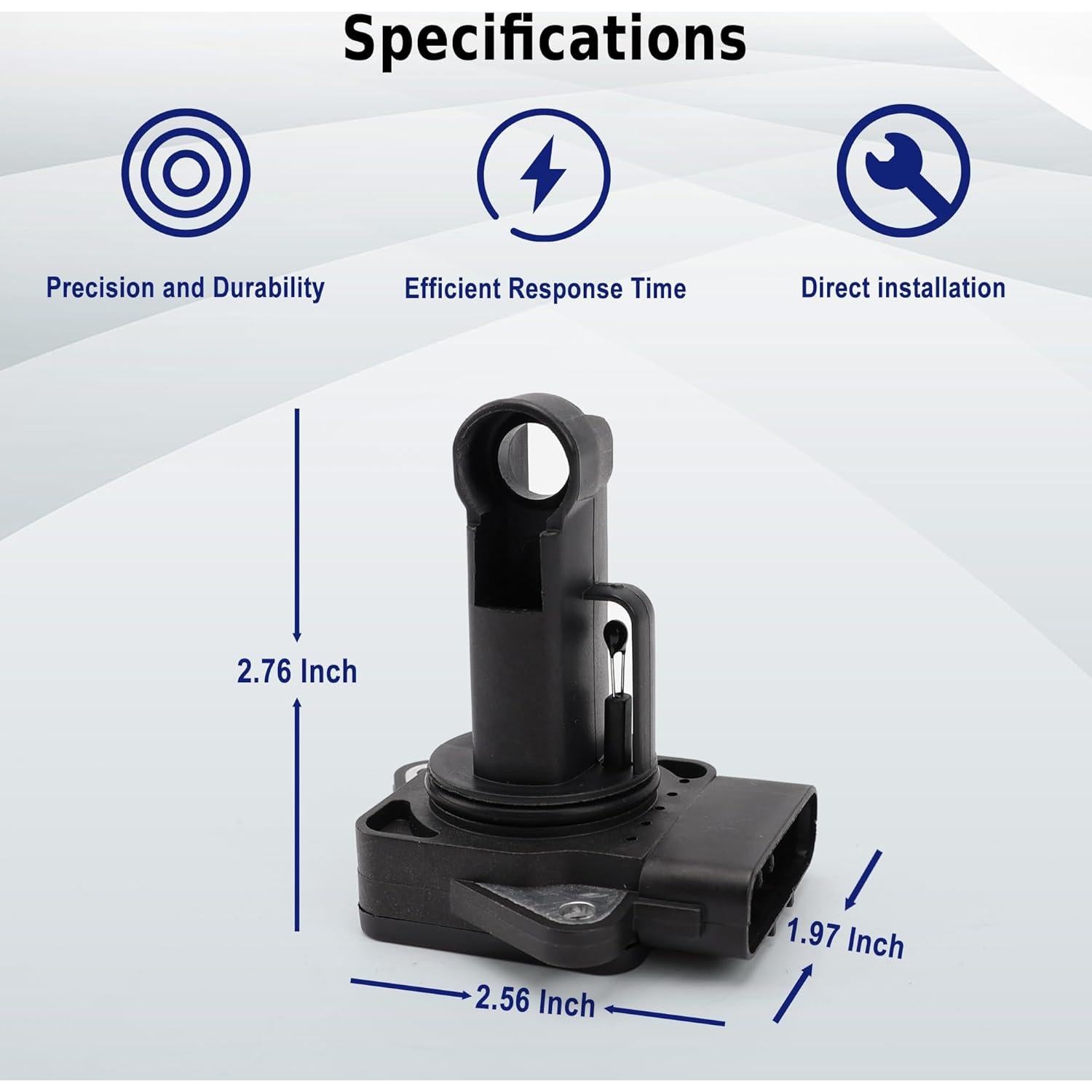 Sensor de Flujo de Aire Masivo YUANCHINB YC-2220407010 Compatible