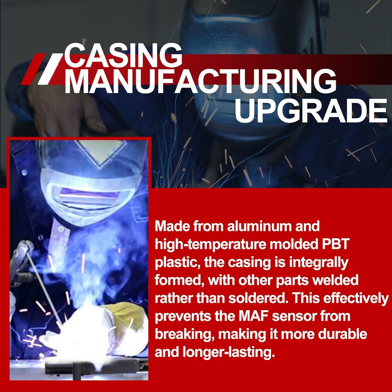 Sensor de flujo de aire MAF UNITHUB 25008219 Aluminio 0.75kg