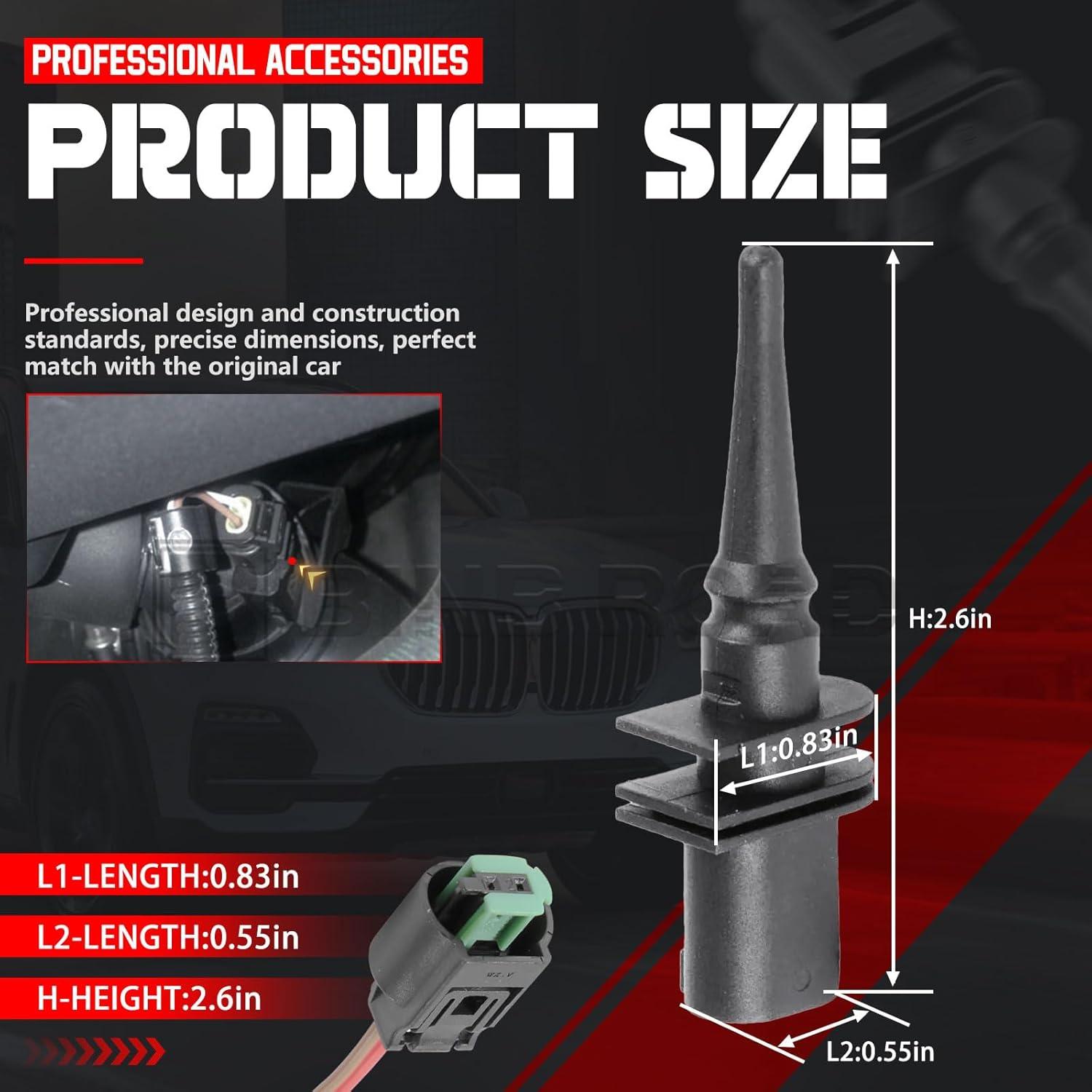 Sensor de Temperatura del Aire Ambiente BMW 65816936953