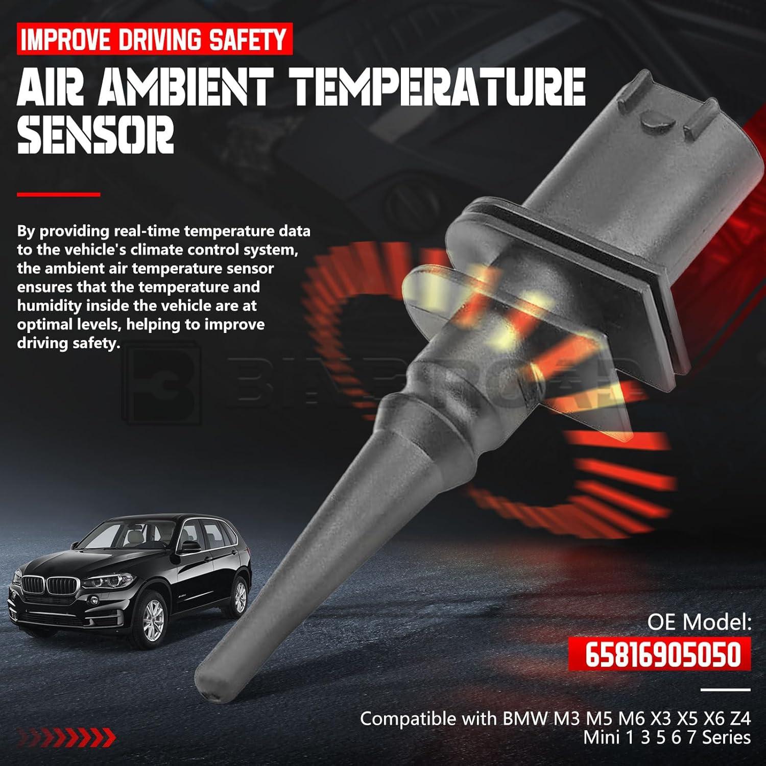 Sensor de Temperatura del Aire Ambiente BMW 65816936953