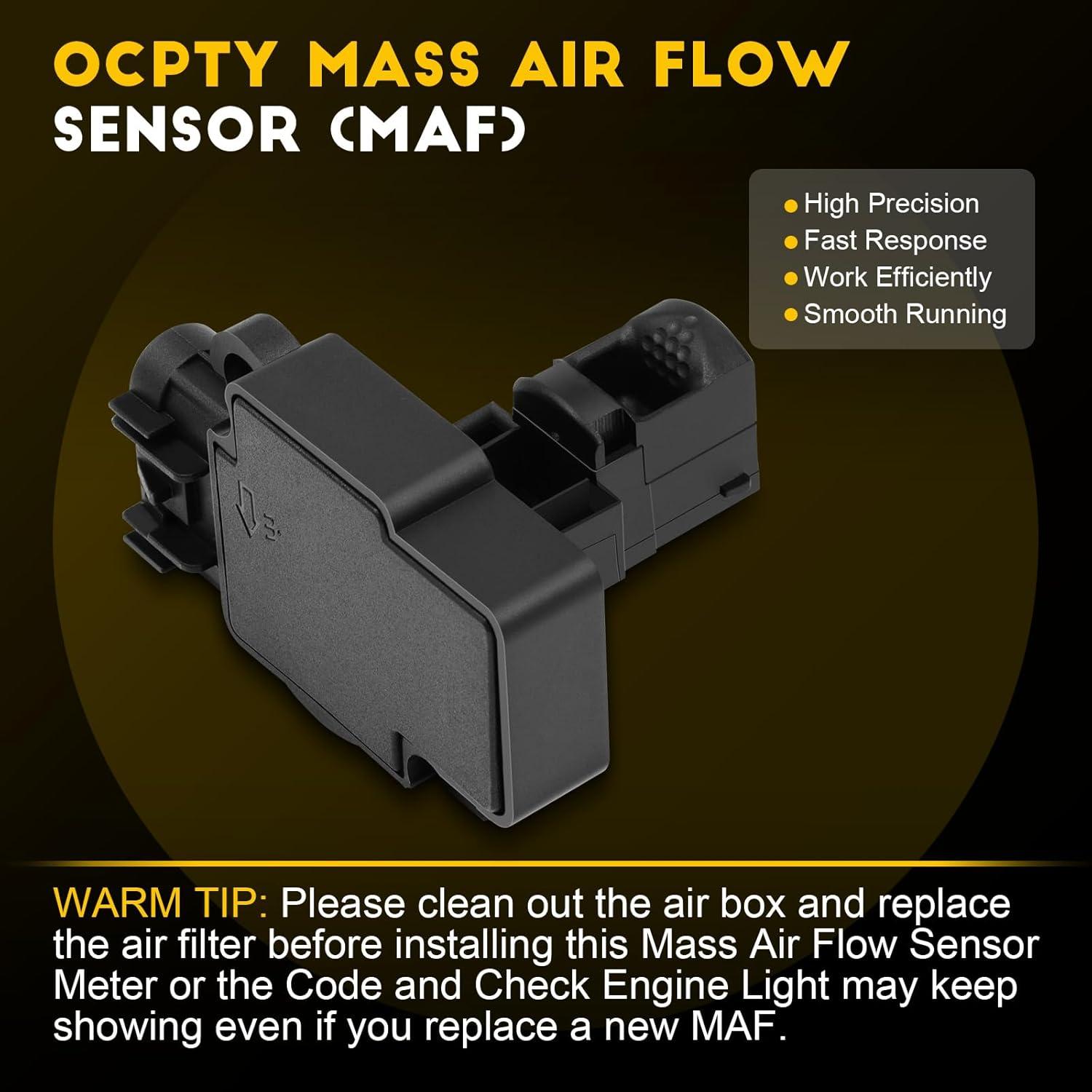 Sensor de Flujo de Aire Masivo OCPTY 114074 para Cadillac y GMC