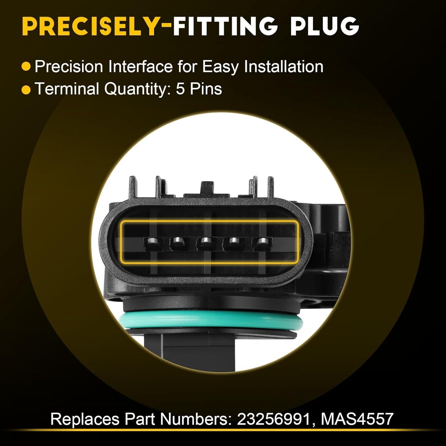 Sensor de Flujo de Aire Masivo OCPTY 114074 para Cadillac y GMC