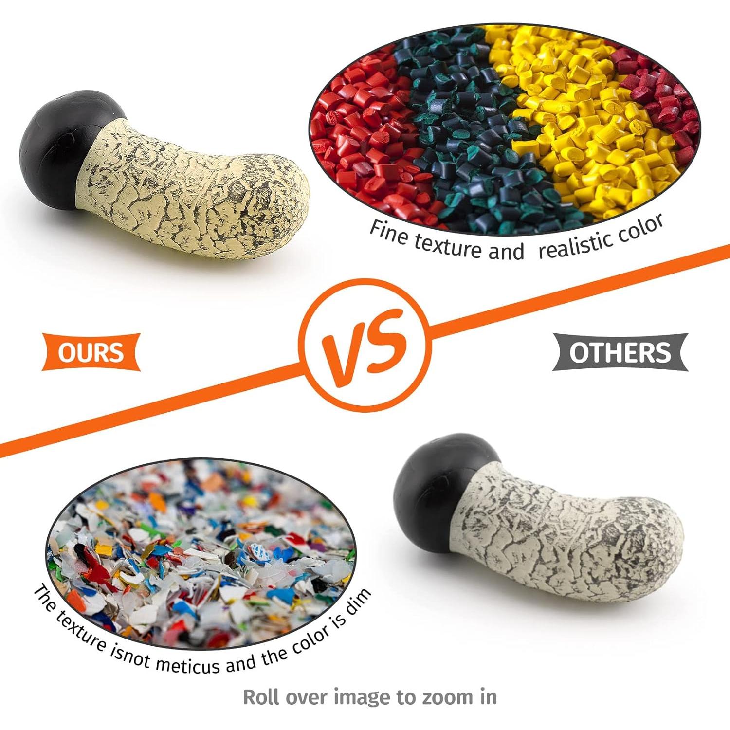 Set de Juguetes Educativos de Ciclo de Vida de Hongo 4PCS