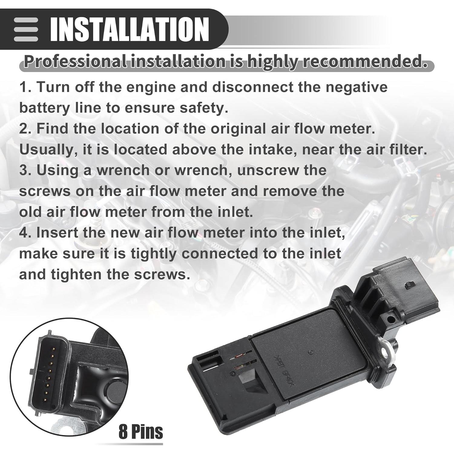 Sensor de Flujo de Aire Motoforti 23366103 para Chevrolet