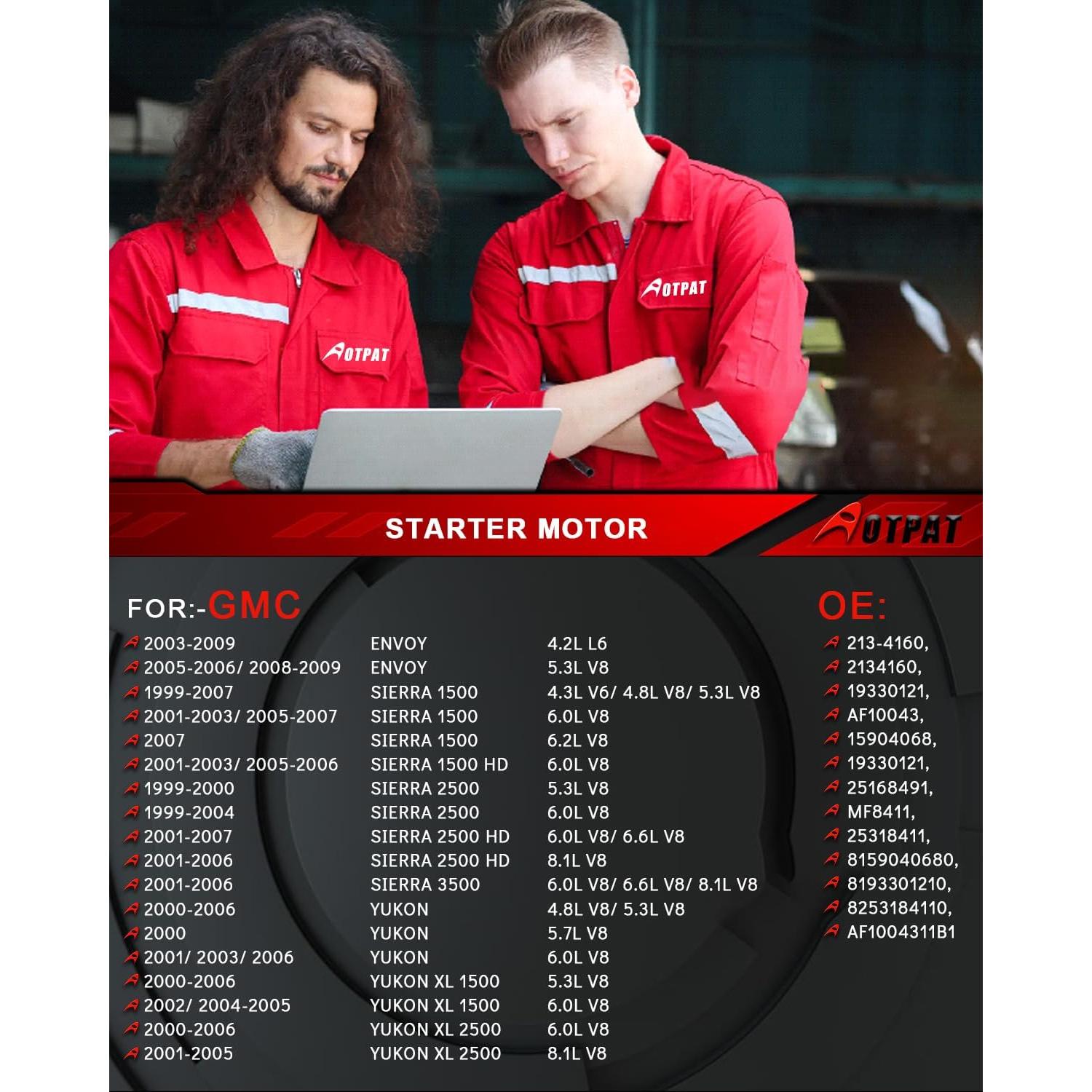 Sensor de Flujo de Aire Masivo AOTPAT 213-4160 para Chevy/GMC