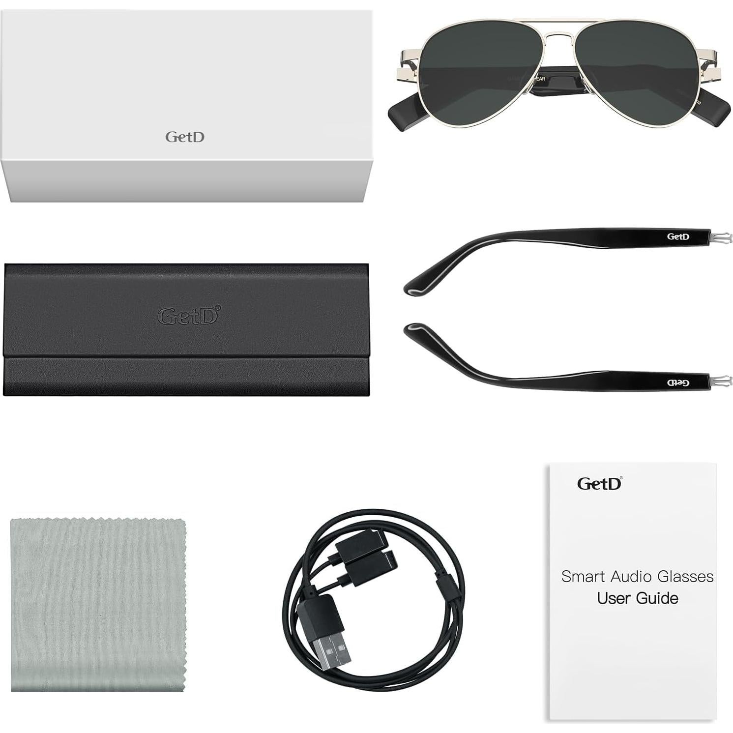 Gafas Inteligentes GetD GD0102 Polarizadas Bluetooth Audio