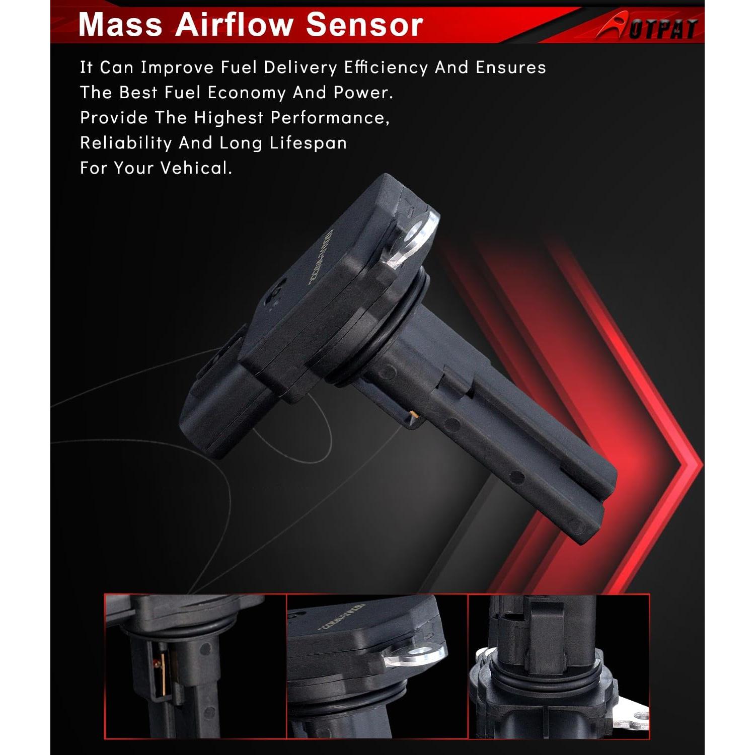 Sensor de Flujo de Aire Masivo AOTPAT 22204-31020 para Toyota/Lexus