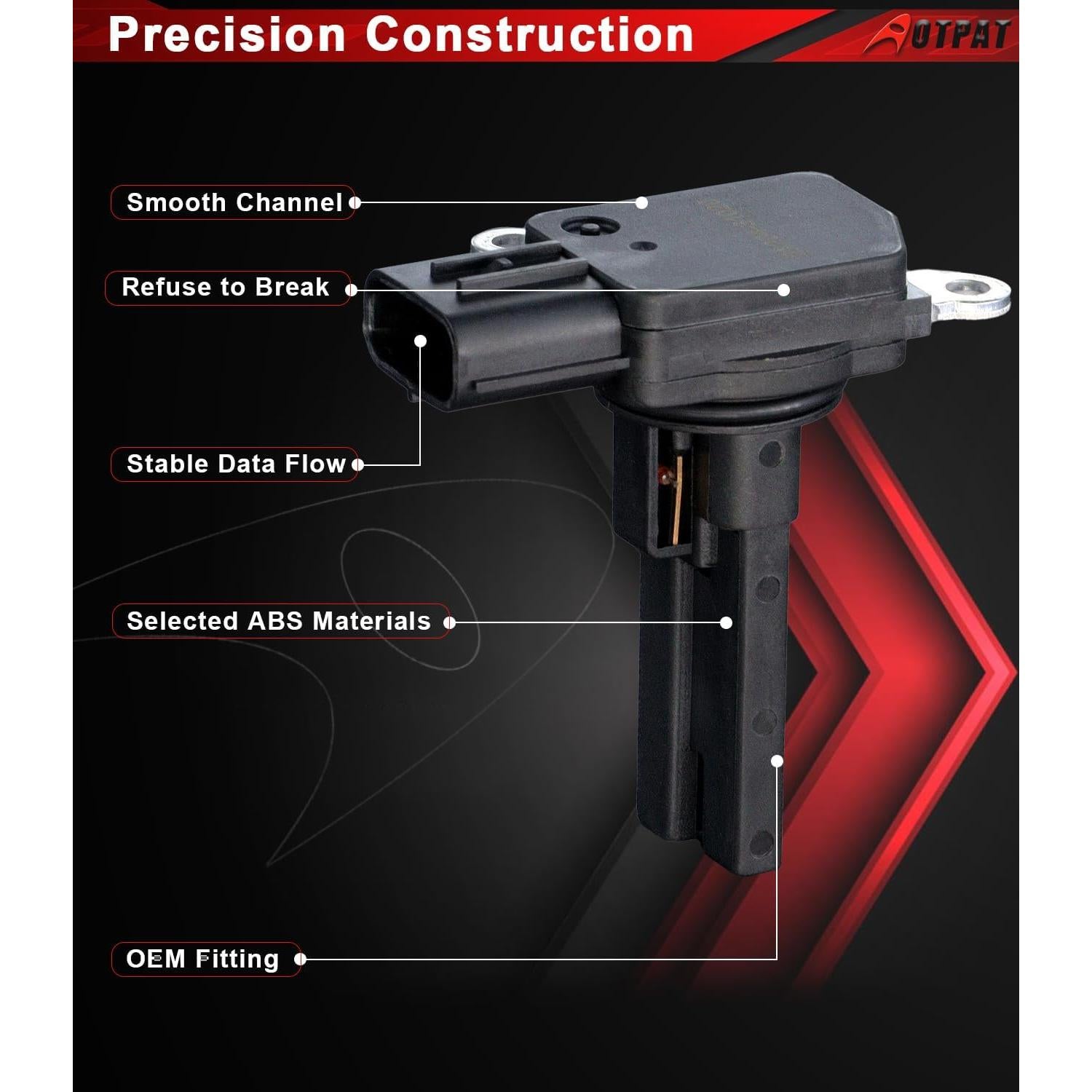 Sensor de Flujo de Aire Masivo AOTPAT 22204-31020 para Toyota/Lexus