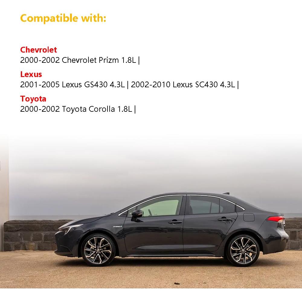 Sensor de Flujo de Aire Masivo LLNSEAUTO 22204-15010 Compatible con Chevrolet Prizm, Lexus GS430, SC430, Toyota Corolla