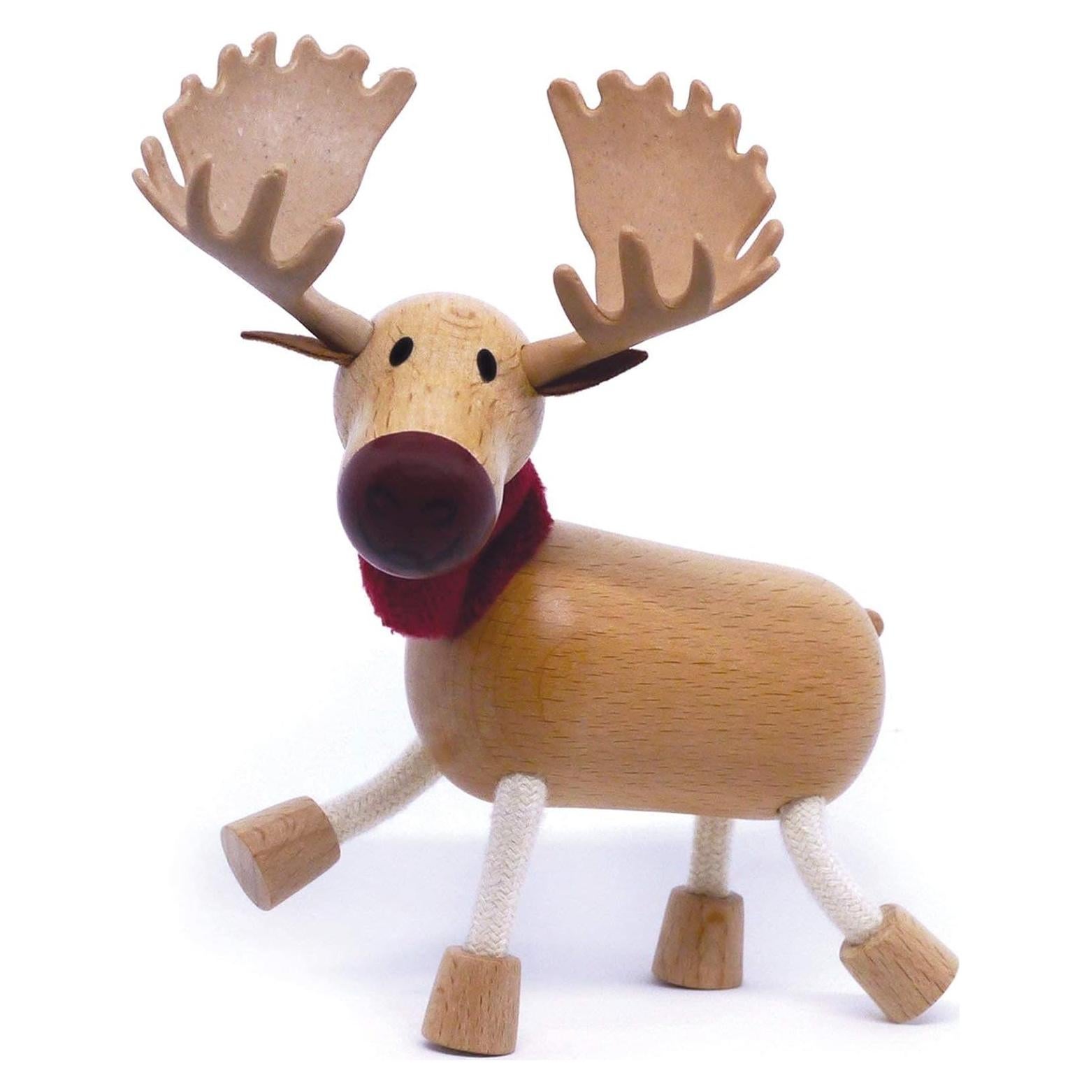 Juguete de Madera Alce Anamalz para Niños 3+ Años