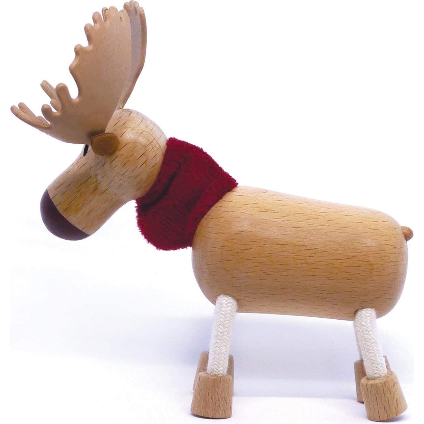 Juguete de Madera Alce Anamalz para Niños 3+ Años