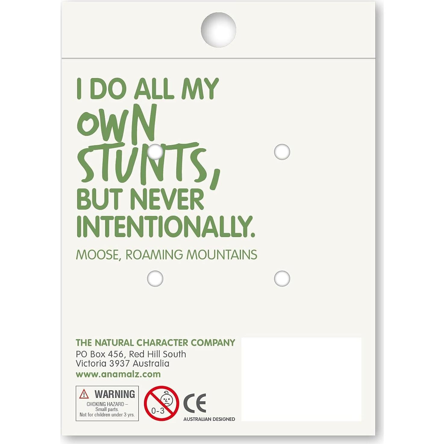 Juguete de Madera Alce Anamalz para Niños 3+ Años