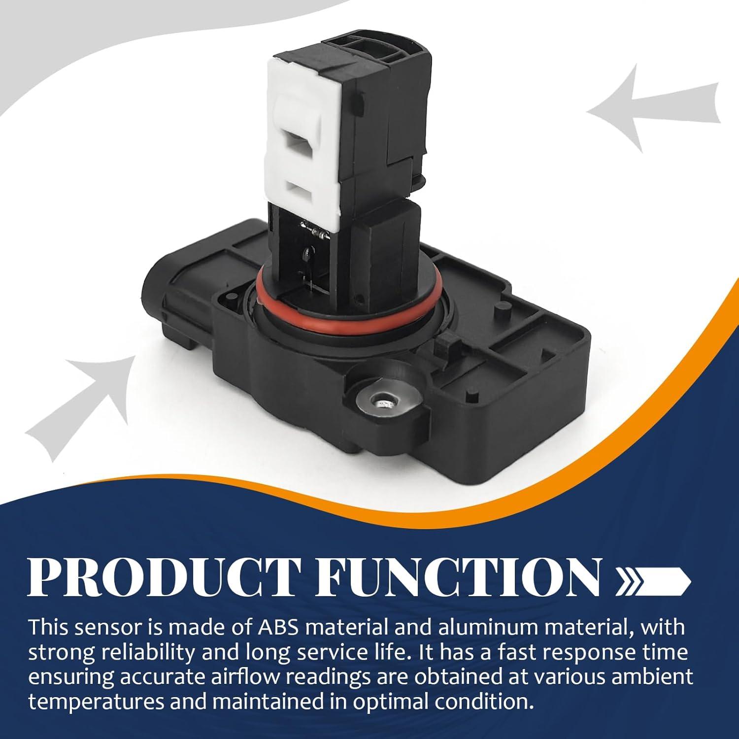 Sensor de Flujo de Aire Masivo Pleoos 10393948 Compatible Cadillac y Chevy