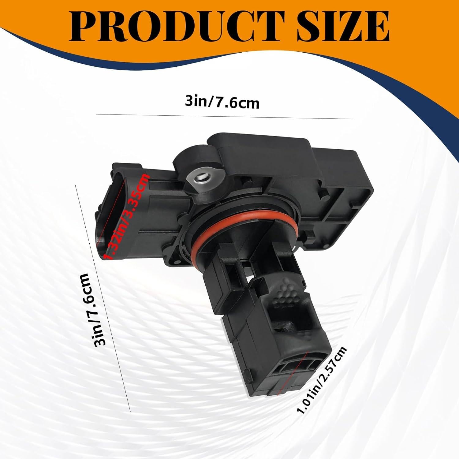 Sensor de Flujo de Aire Masivo Pleoos 10393948 Compatible Cadillac y Chevy