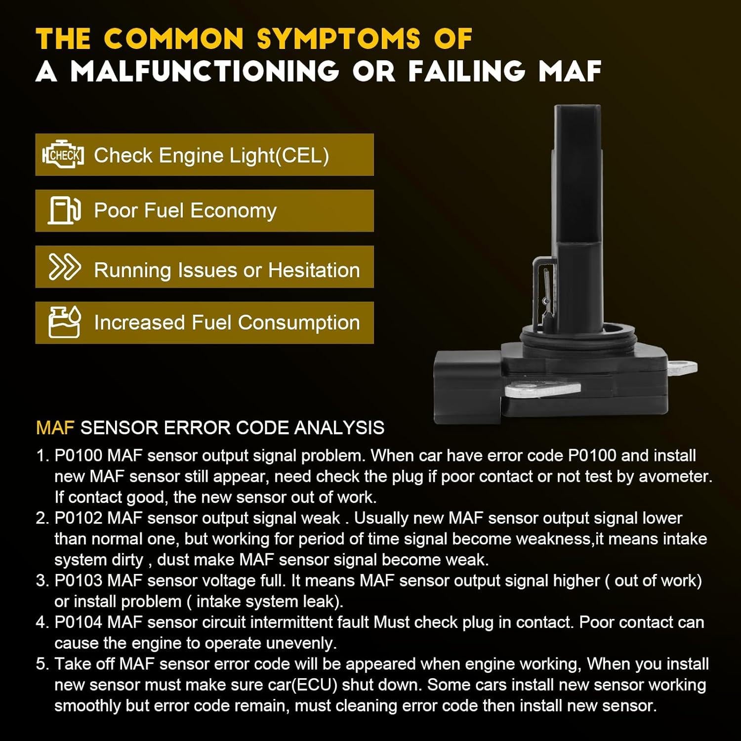 Sensor de Flujo de Aire Masivo OCPTY 7G9N12B579AB para Jaguar