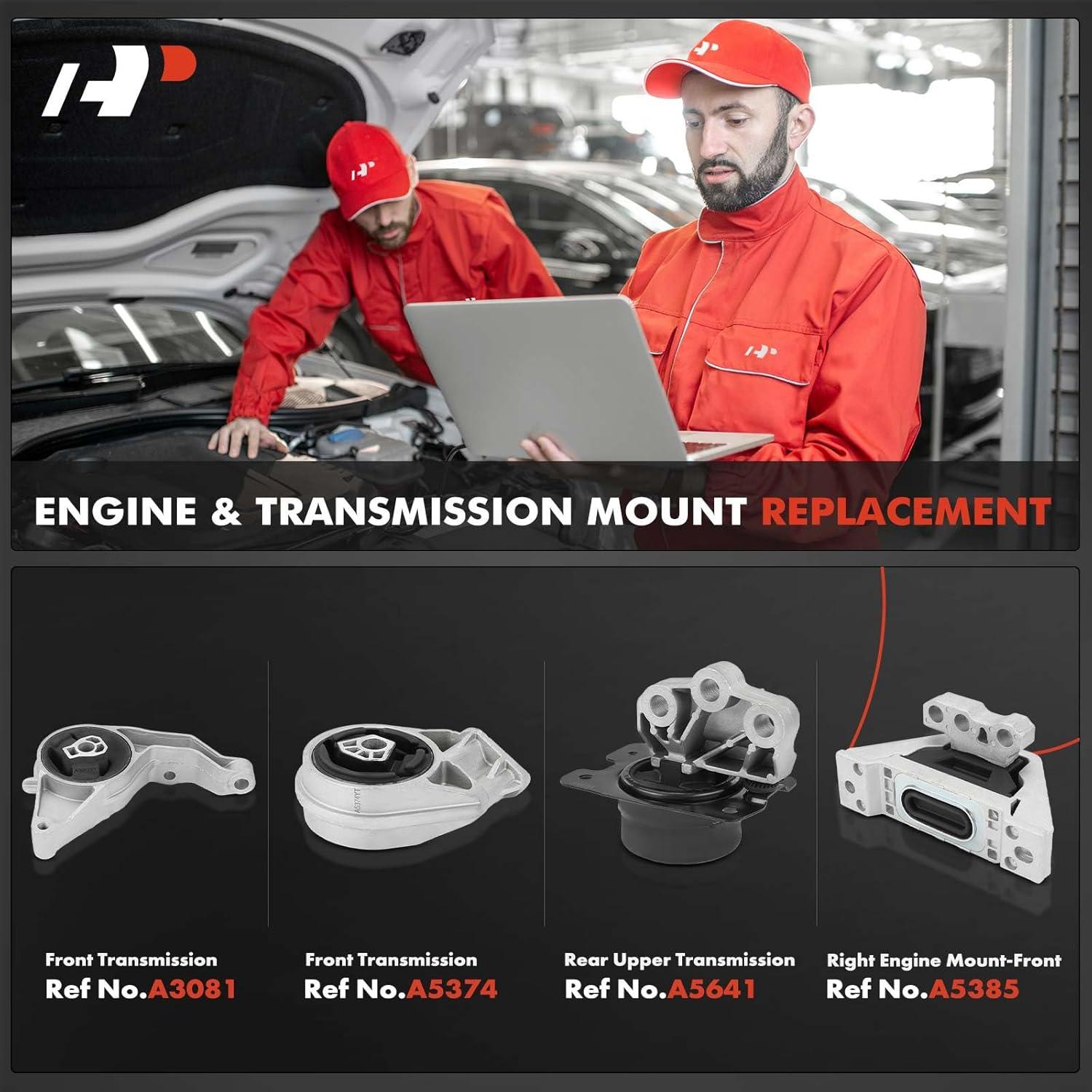 Kit de Montaje Motor y Transmisión A-Premium 4 Piezas Chevrolet