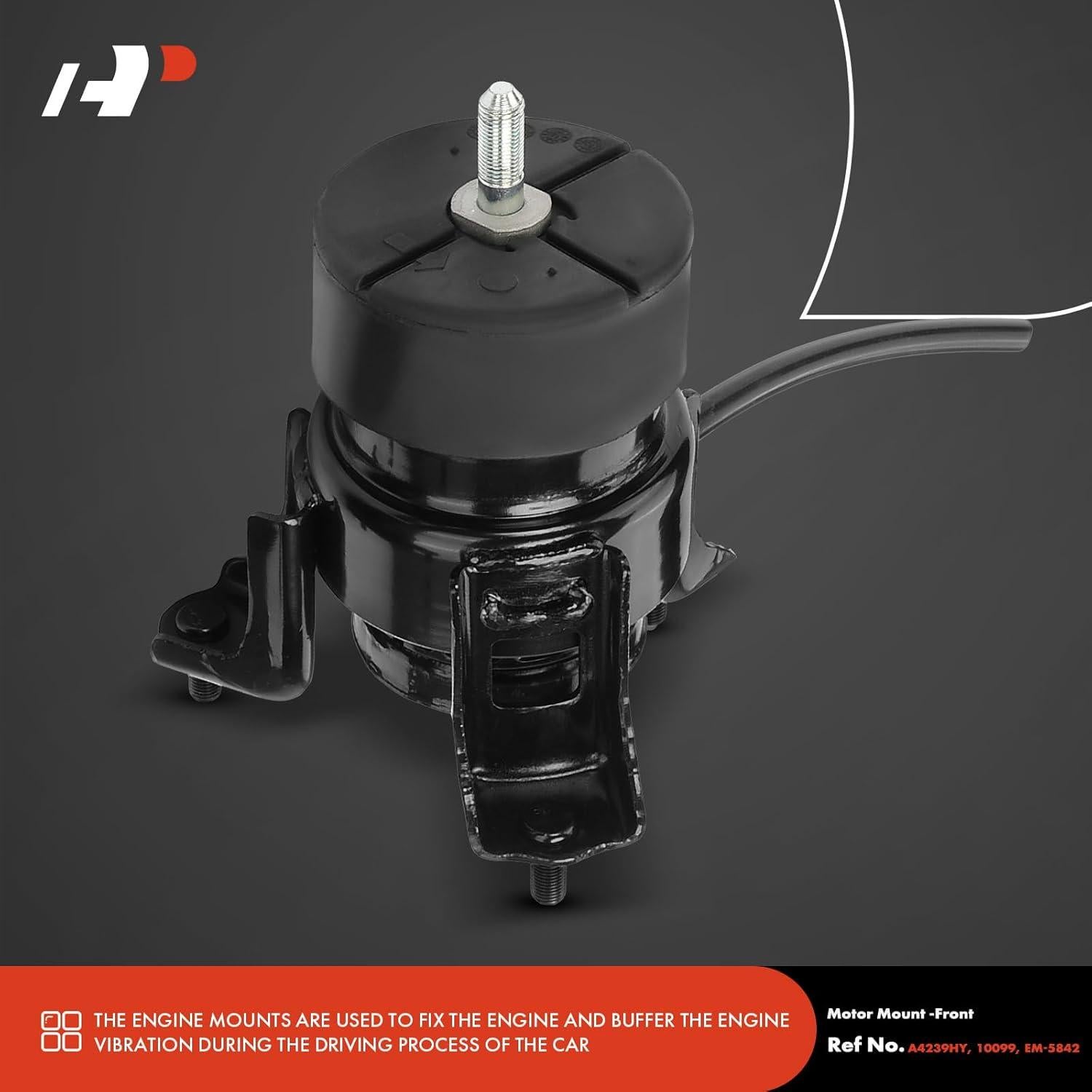 Kit de Montaje Motor y Transmisión A-Premium 4 Piezas Toyota Camry 2004-2006