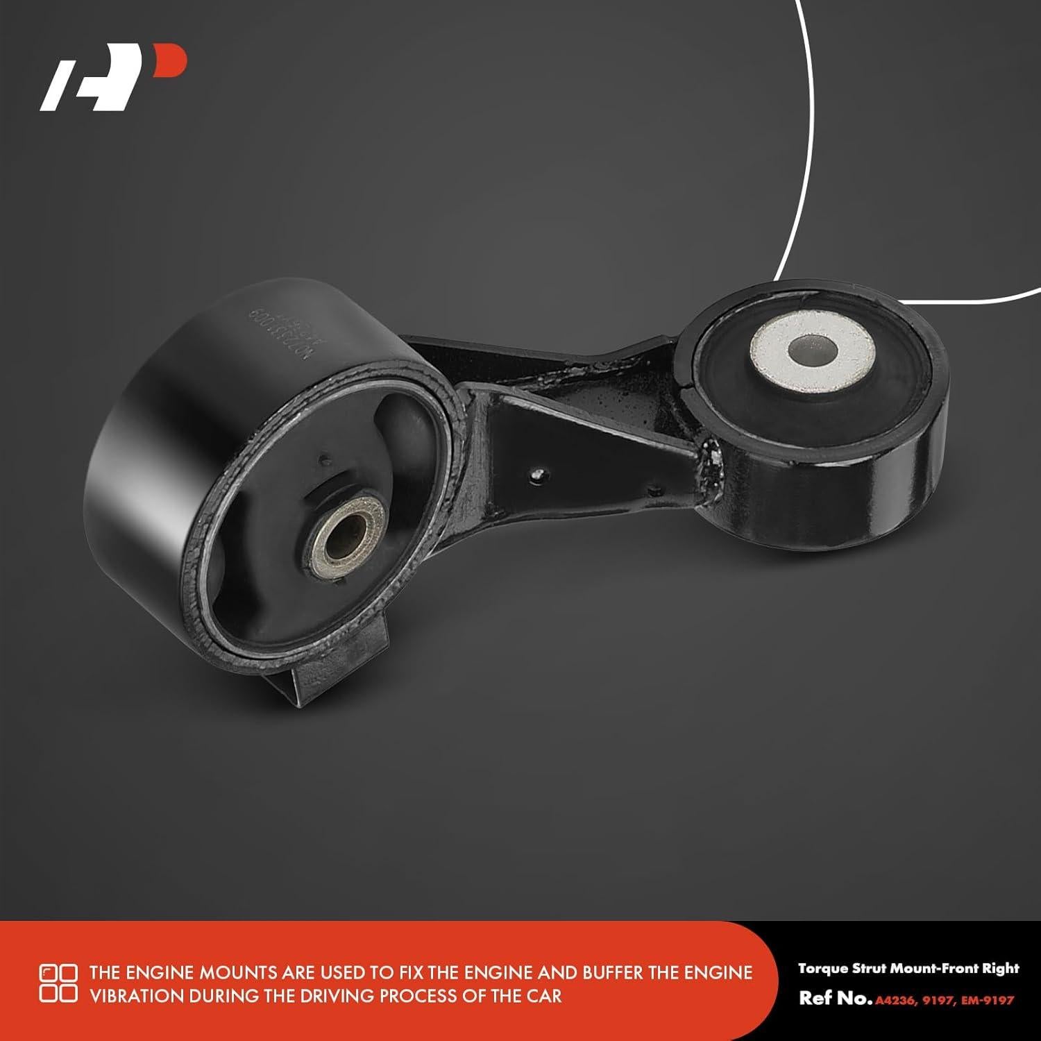 Kit de Montaje Motor y Transmisión A-Premium 4 Piezas Toyota Camry 2004-2006