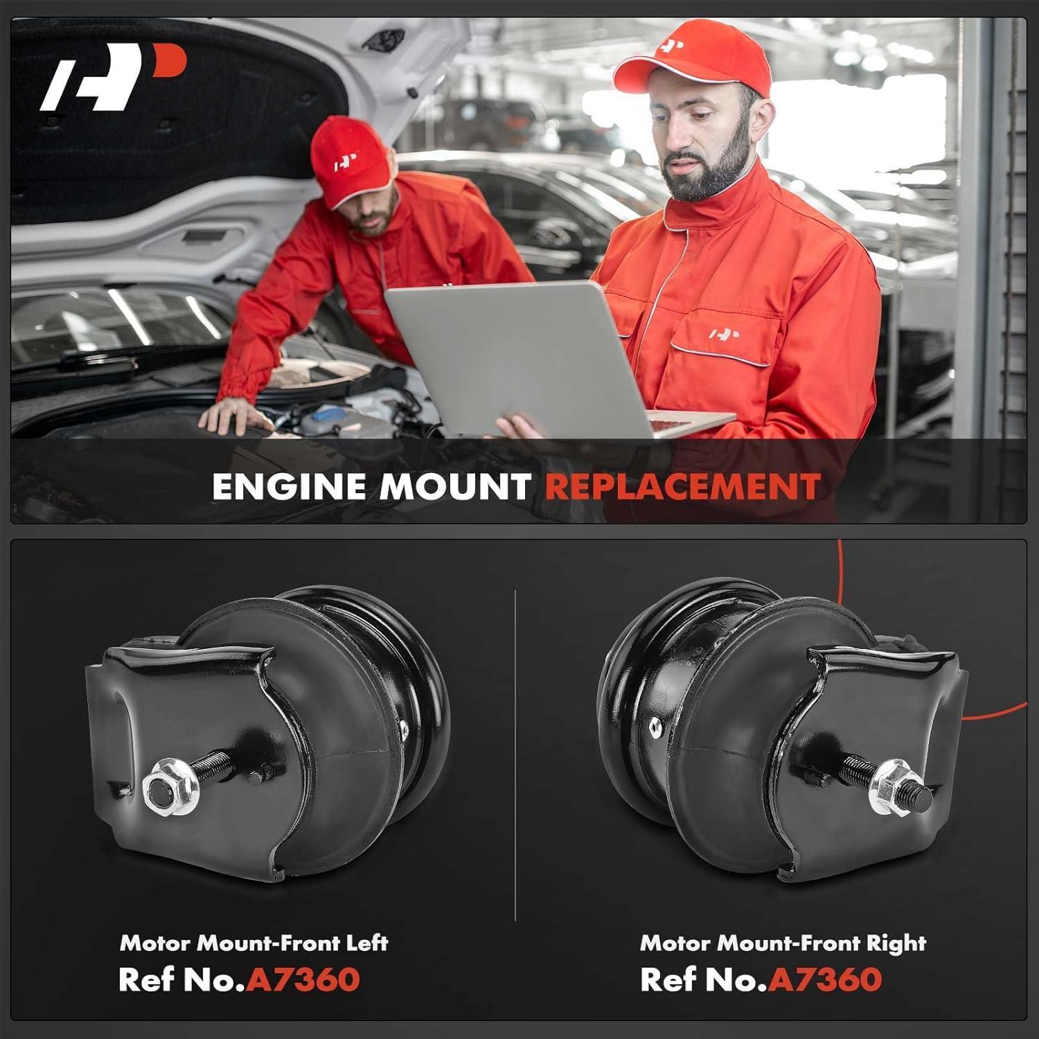 Kit de Montaje de Motor Frontal A-Premium 2 Piezas para Infiniti y Nissan