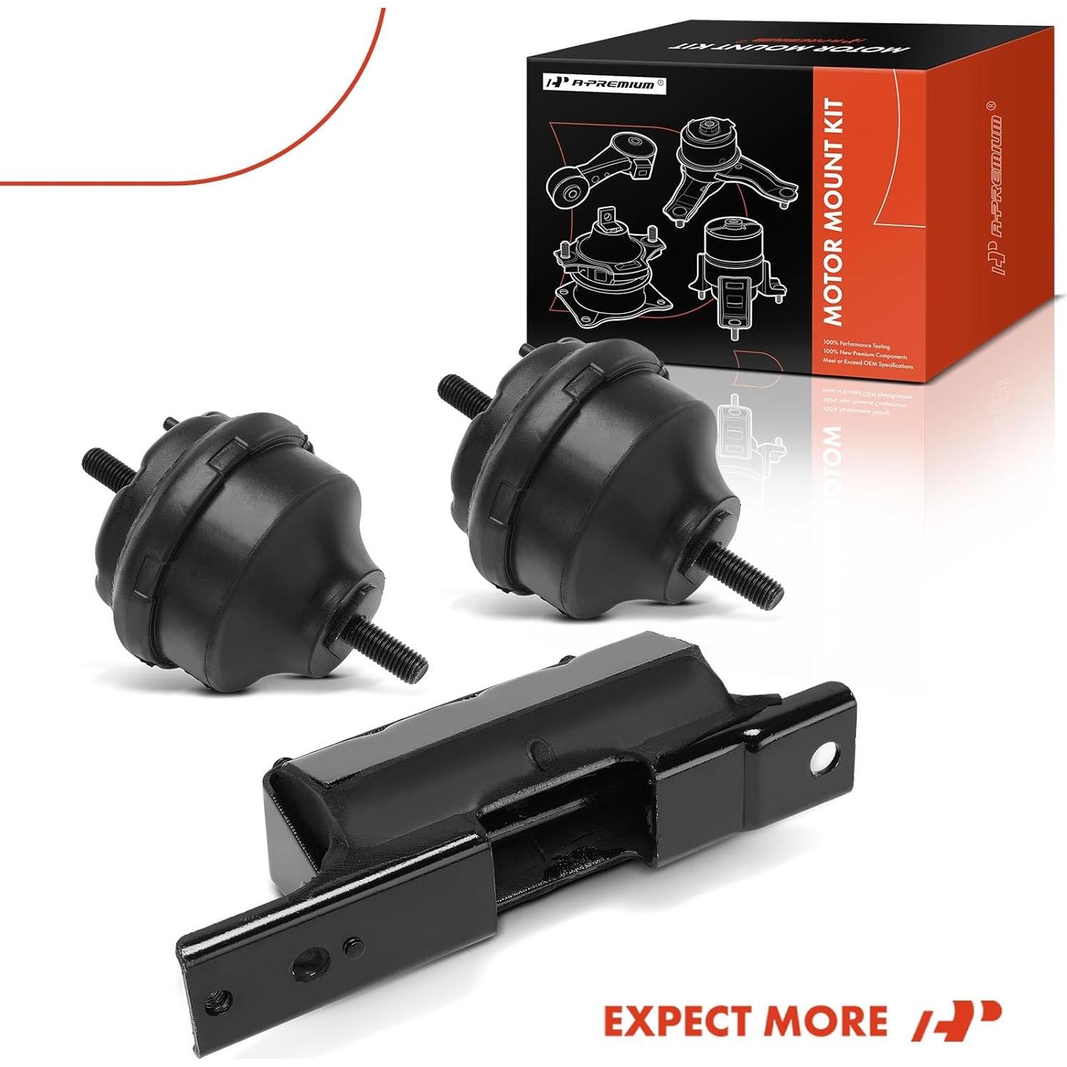 Kit de Montaje de Motor y Transmisión A-Premium 3 Piezas