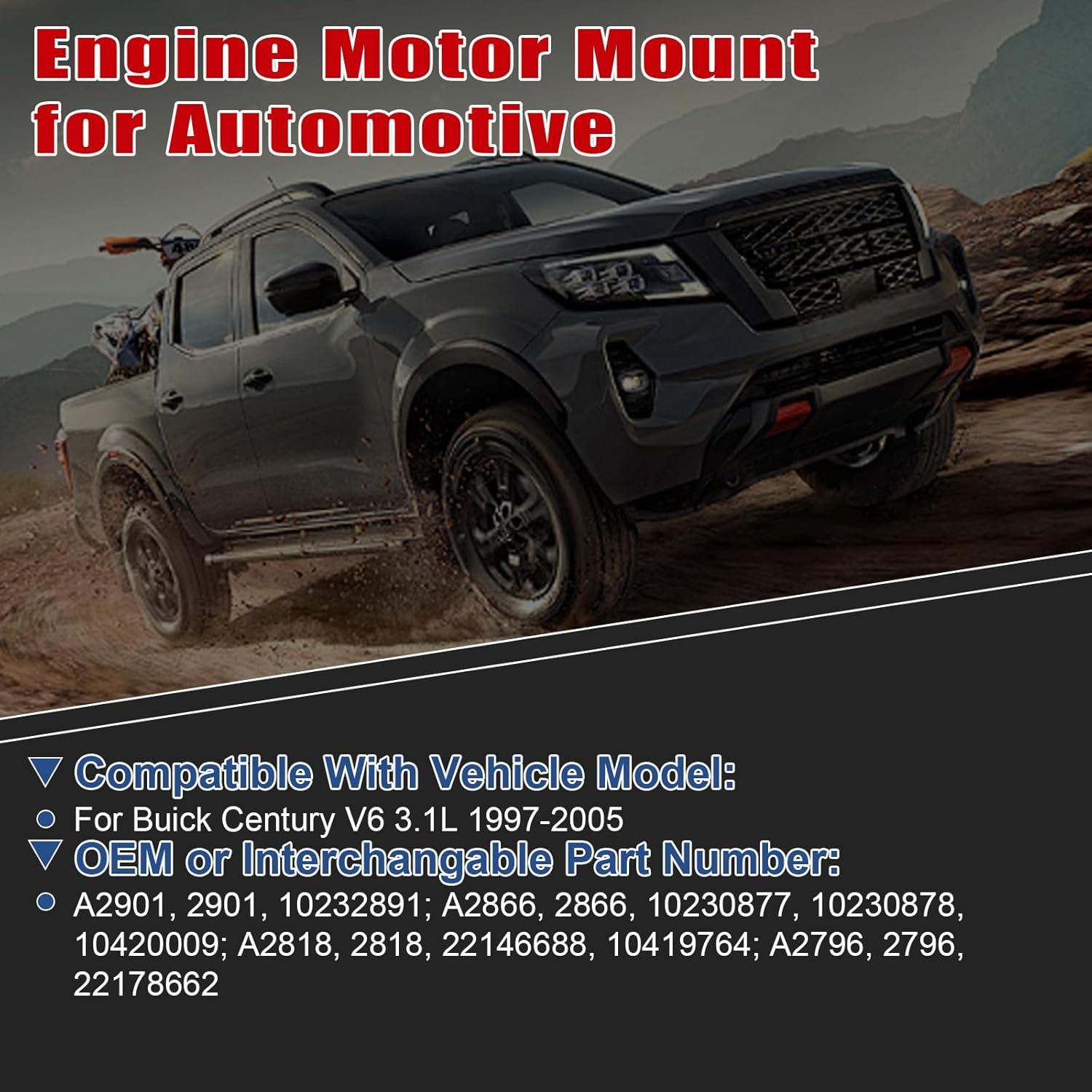 Juego de 6 Soportes de Motor Buick Century 3.1L 1997-2005