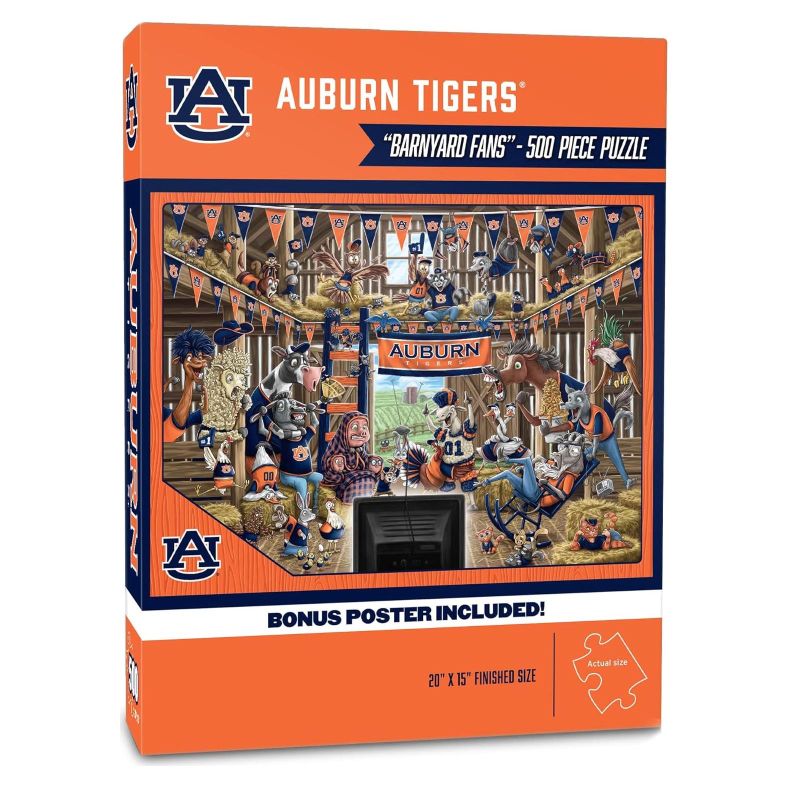 Rompecabezas 500 Piezas YouTheFan Auburn Tigers 38x51 cm