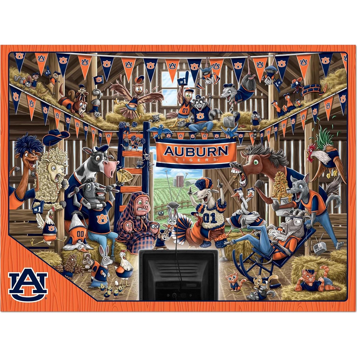 Rompecabezas 500 Piezas YouTheFan Auburn Tigers 38x51 cm