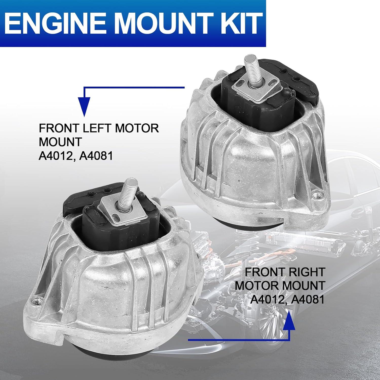 Juego de Soportes de Motor YEOPGYEON para BMW 128i 325i 328i 2008-2013