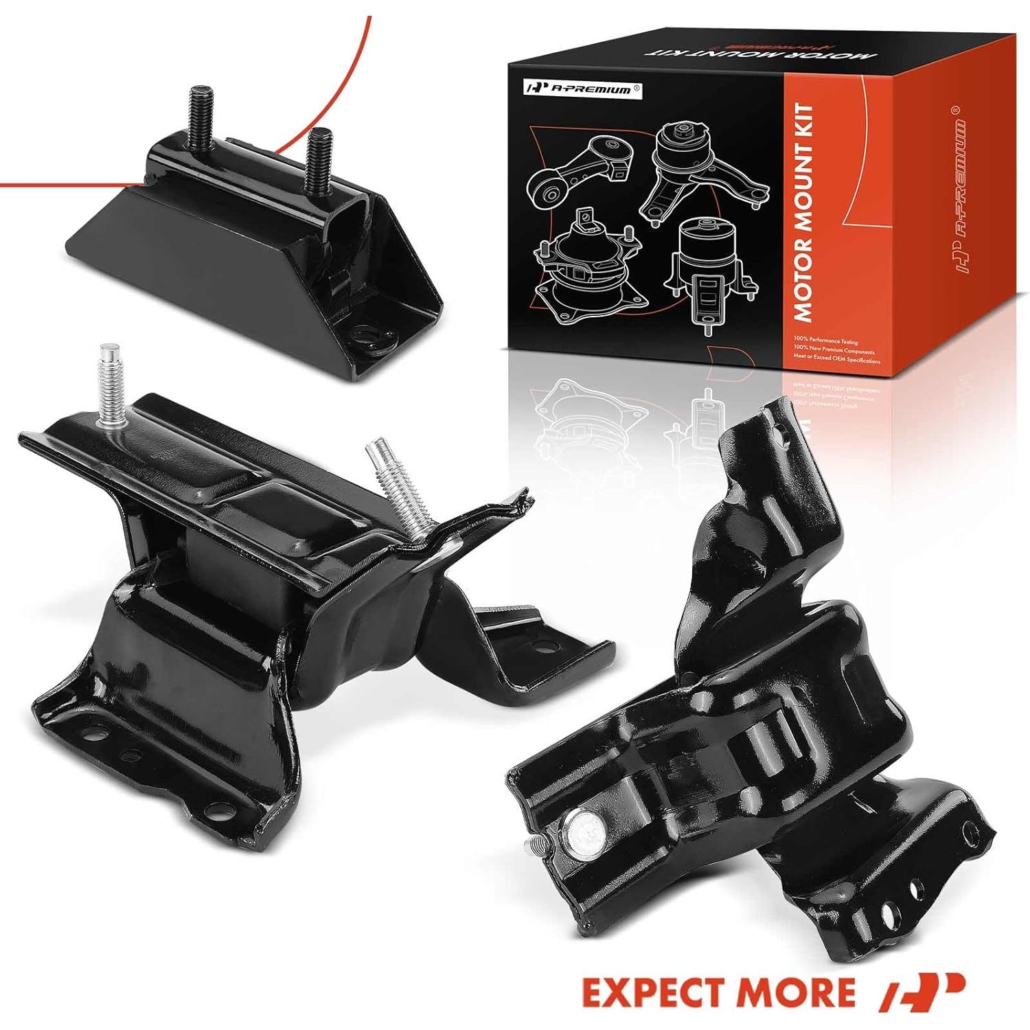 Kit de Montaje de Motor y Transmisión A-Premium 3 Piezas Ford