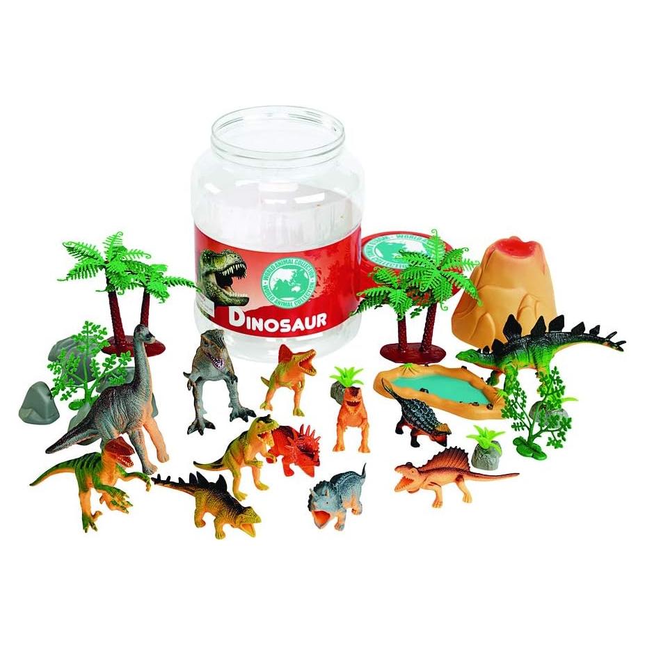 Juego de Cubo de Dinosaurios 31 Piezas Discount School Supply