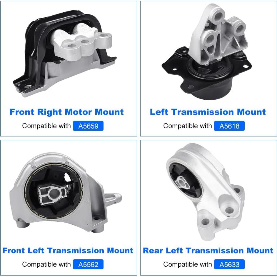 Montaje de Motor JDMON para Chevrolet Equinox 2.4L 2010-2017