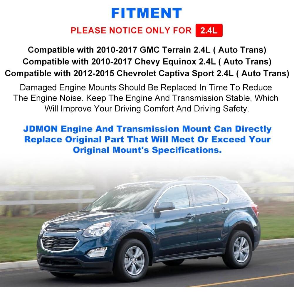 Montaje de Motor JDMON para Chevrolet Equinox 2.4L 2010-2017
