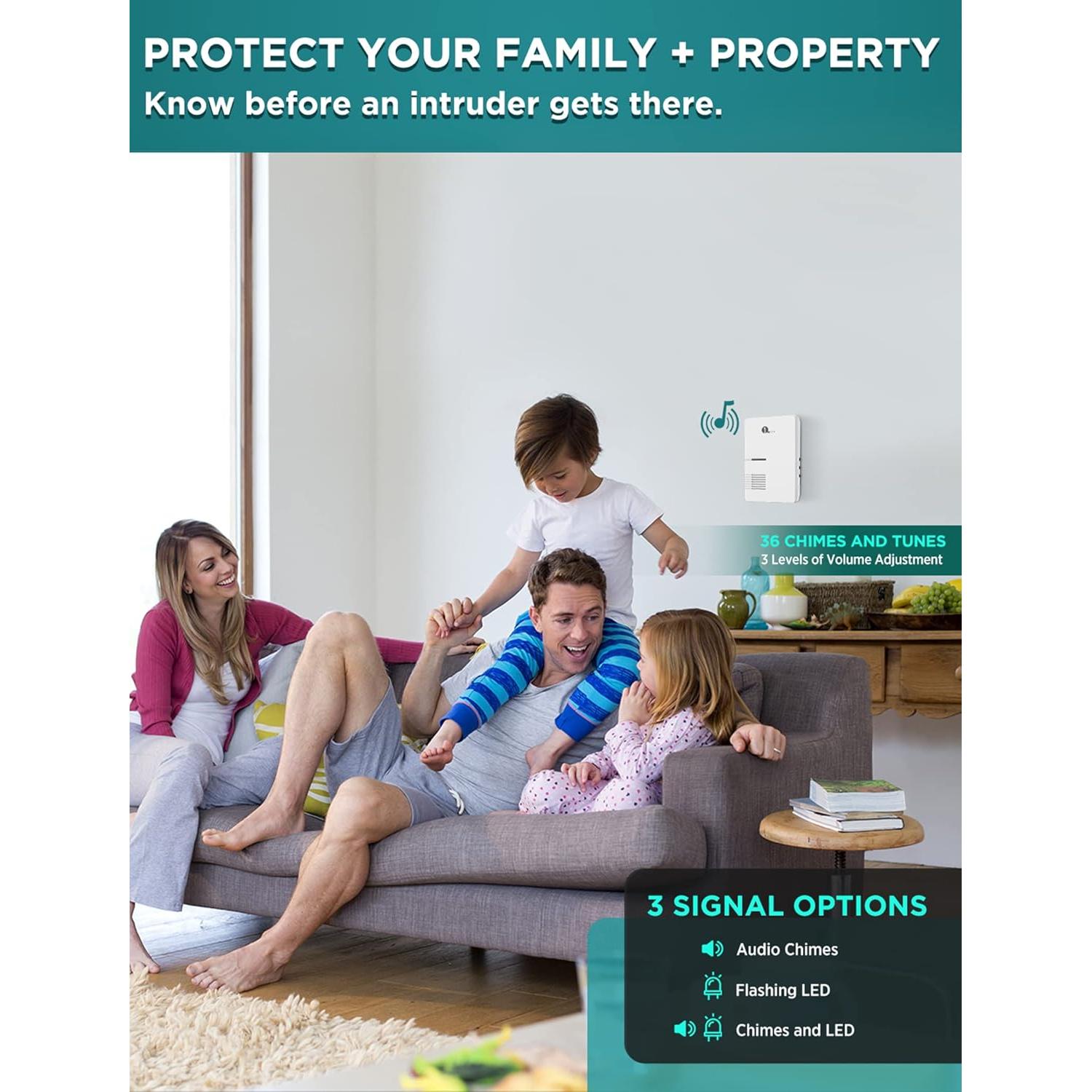 Sistema de Alarma Inalámbrico 1byone con 2 Sensores PIR