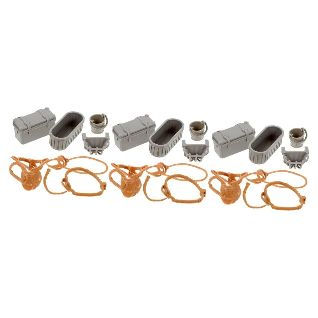 Mini Modelo de Granja 3 Piezas PVC Juguete Infantil Decorativo