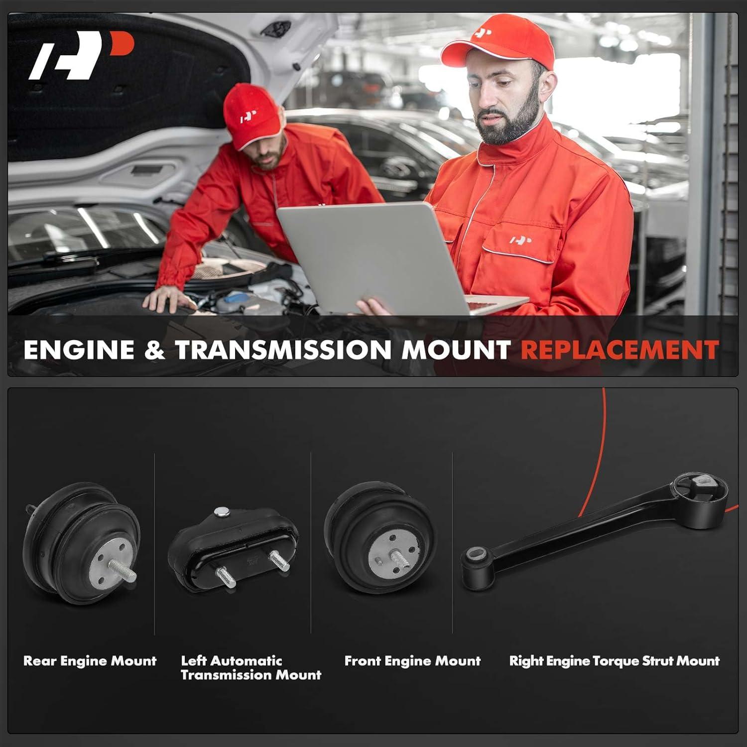 Montajes de Motor y Transmisión A-Premium para Buick Lucerne y Cadillac DTS 2006-2011