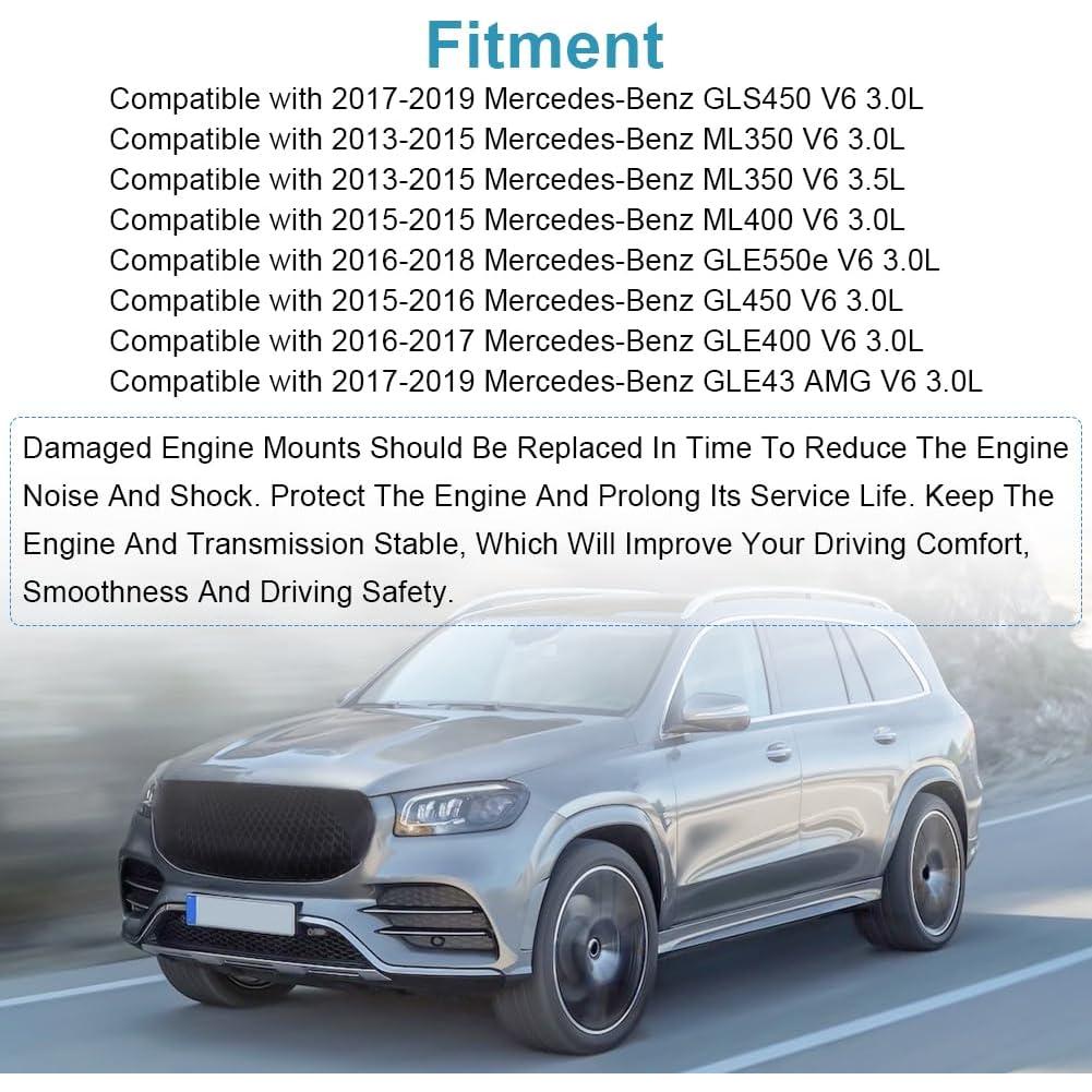 Kit de Soporte de Motor y Transmisión JDMON 3 Piezas Mercedes-Benz