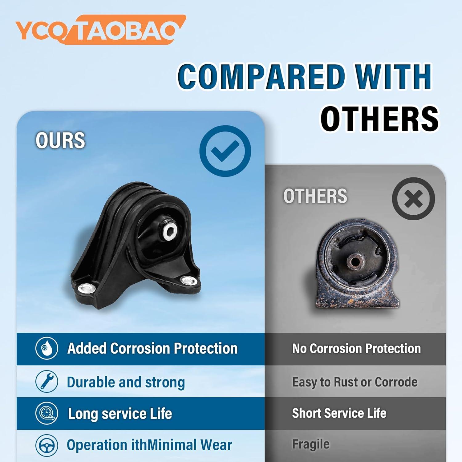 Soporte de Motor Derecho YCQTaoBao para Volkswagen Tiguan 2012-2017