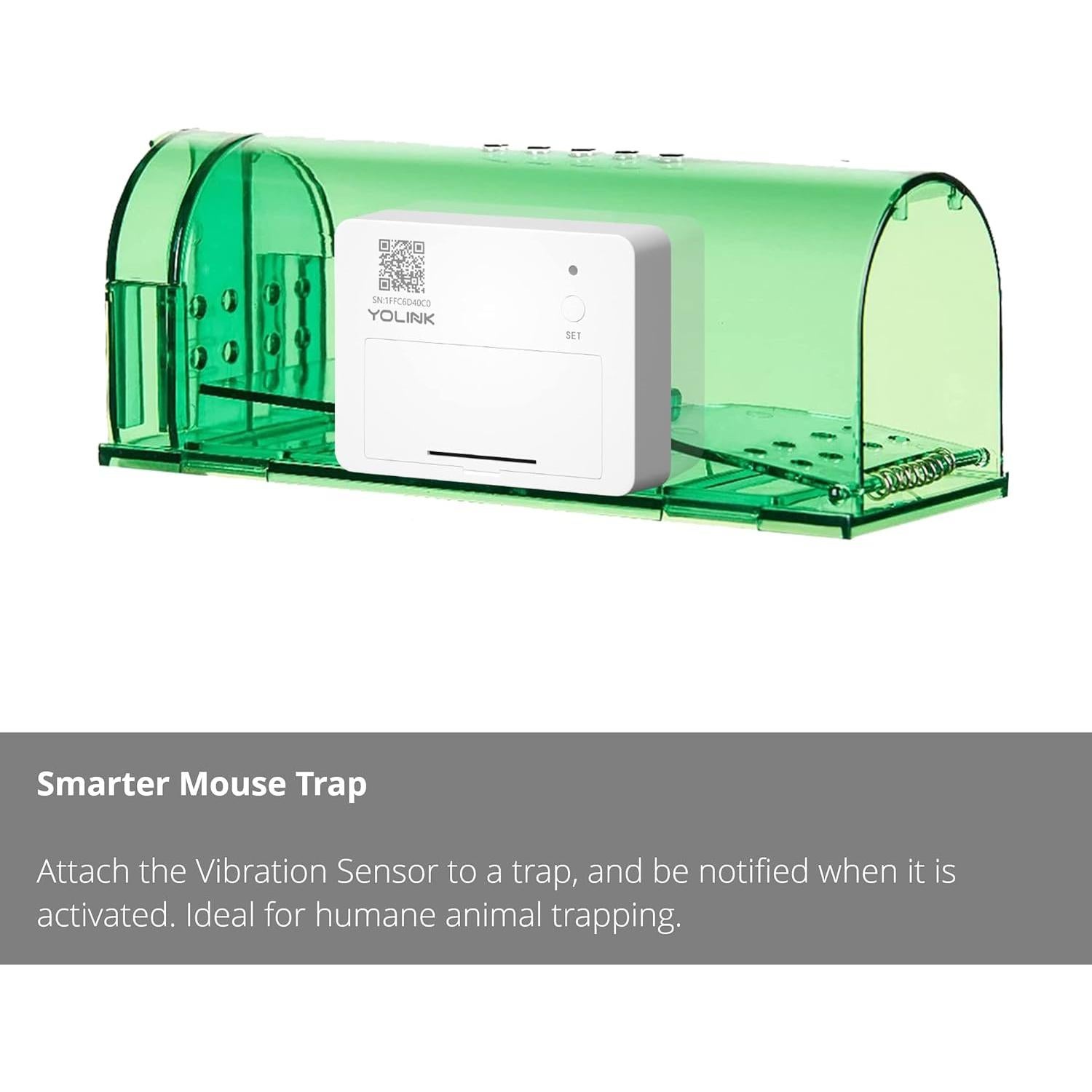 Sensor de Vibración YoLink YS7201-UC 400m Alerta SMS/Email