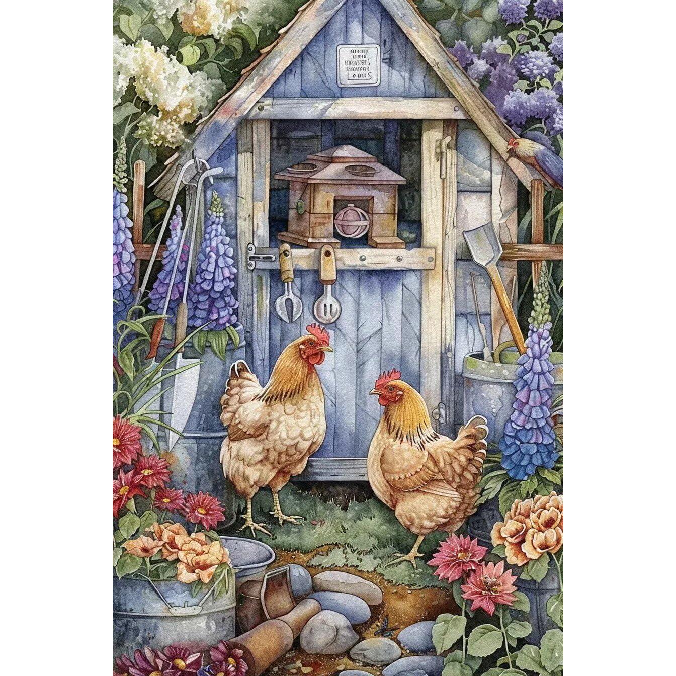 Rompecabezas de Madera IHMOLN 35 Piezas Granja 15x10 cm