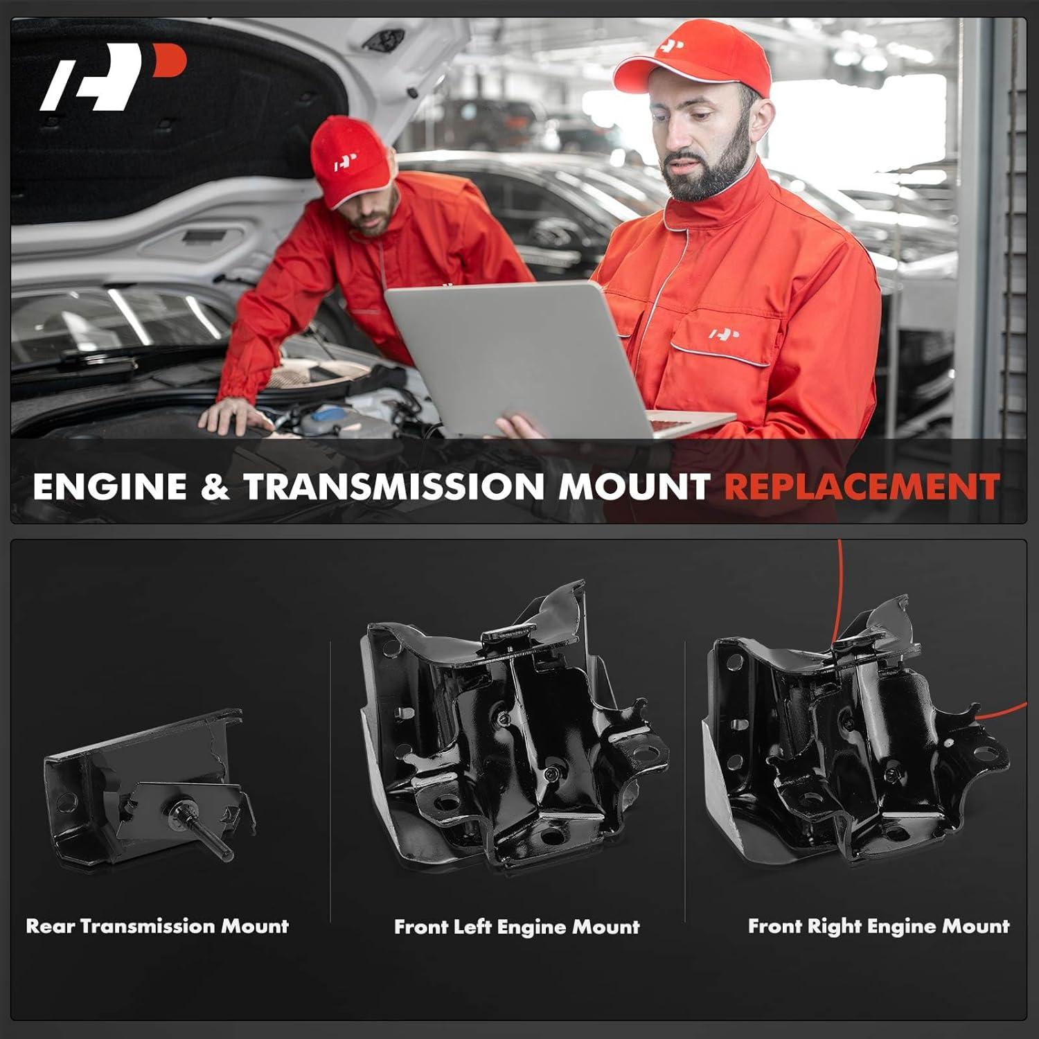 Juego de Montajes de Motor y Transmisión A-Premium 3 Piezas