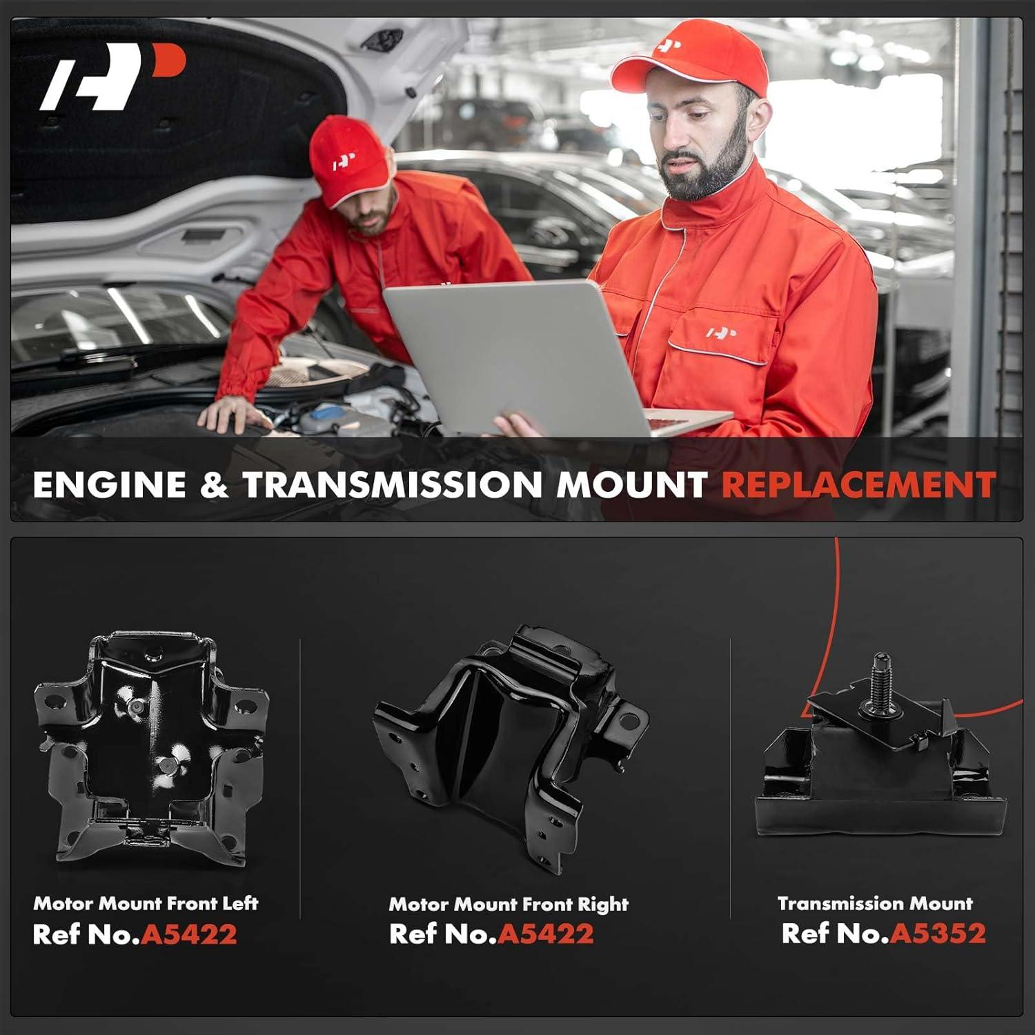 Kit de Montaje Motor y Transmisión A-Premium 3 Piezas V6 4.3L