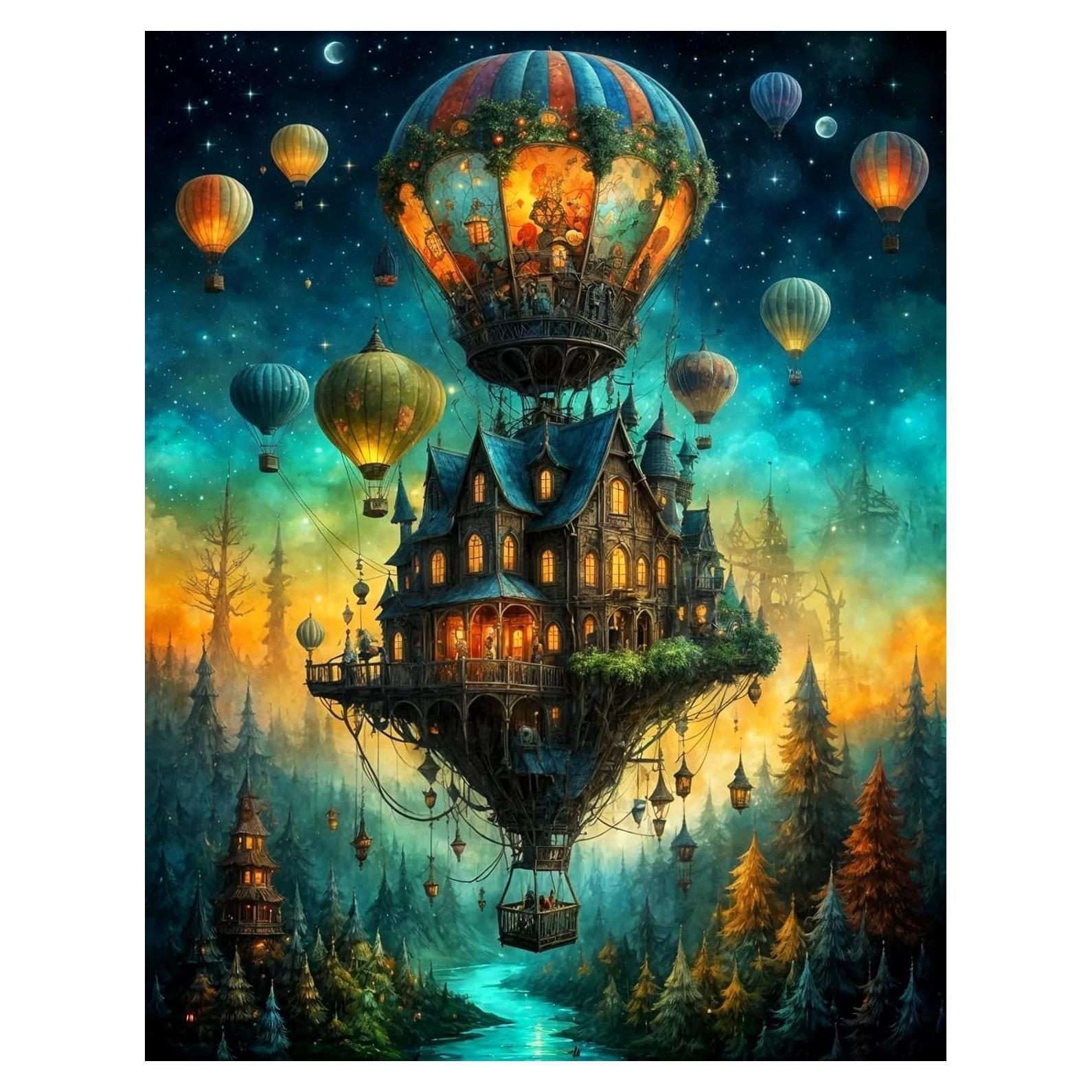 Rompecabezas de Madera 500 Piezas ZCJPTDBD Animales de Granja