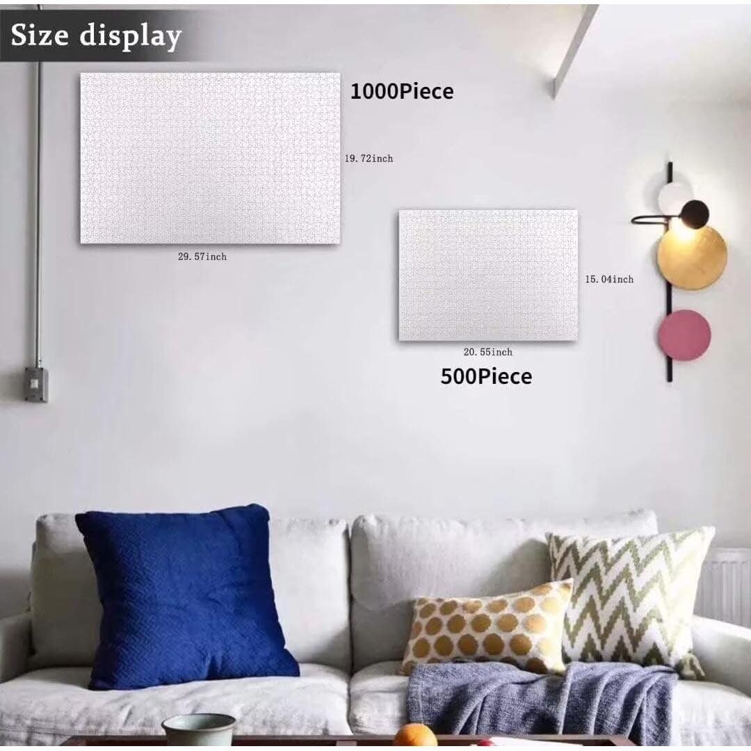 Rompecabezas de Madera 500 Piezas ZCJPTDBD Animales de Granja