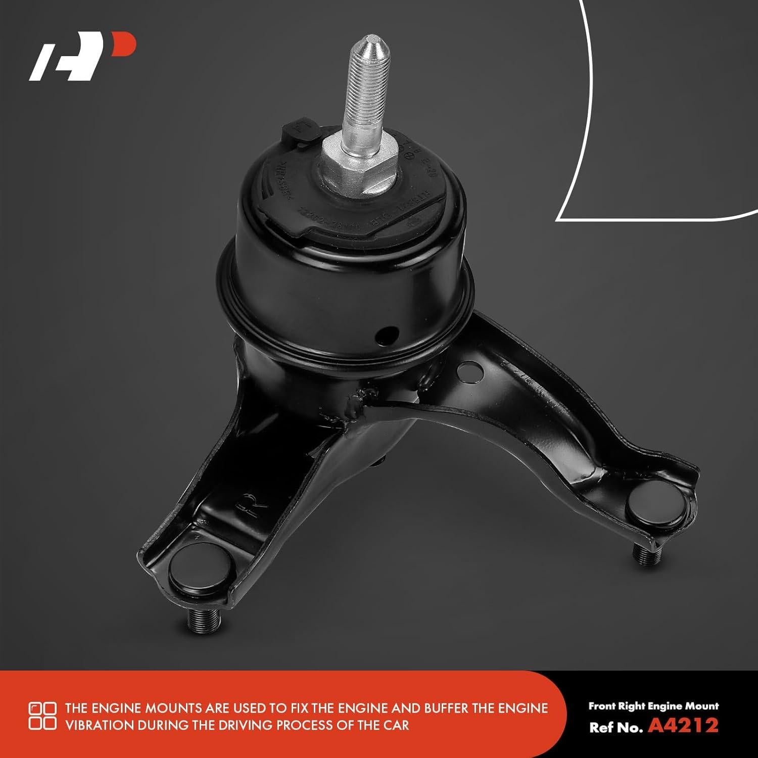 Juego de 4 Montajes de Motor A-Premium para Toyota Sienna 2004-2006