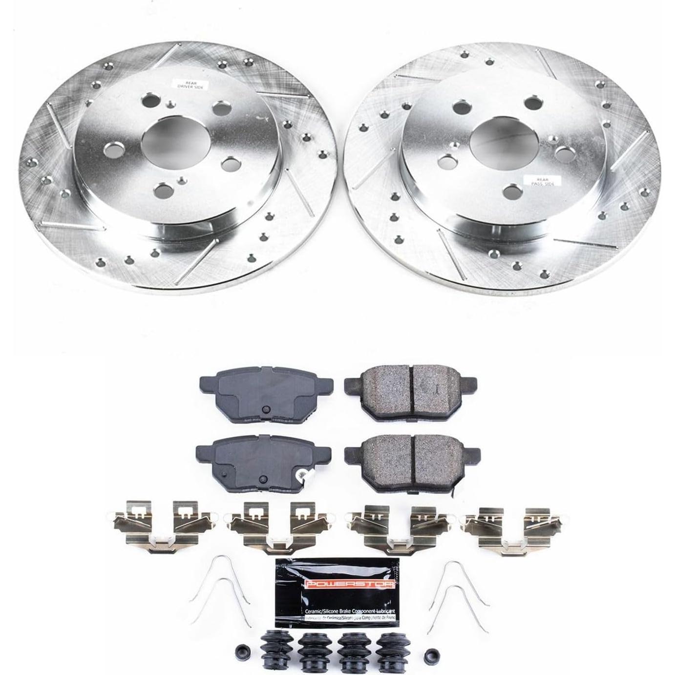 Kit de Freno Deportivo Power Stop K5503 Z23 Trasero con Discos