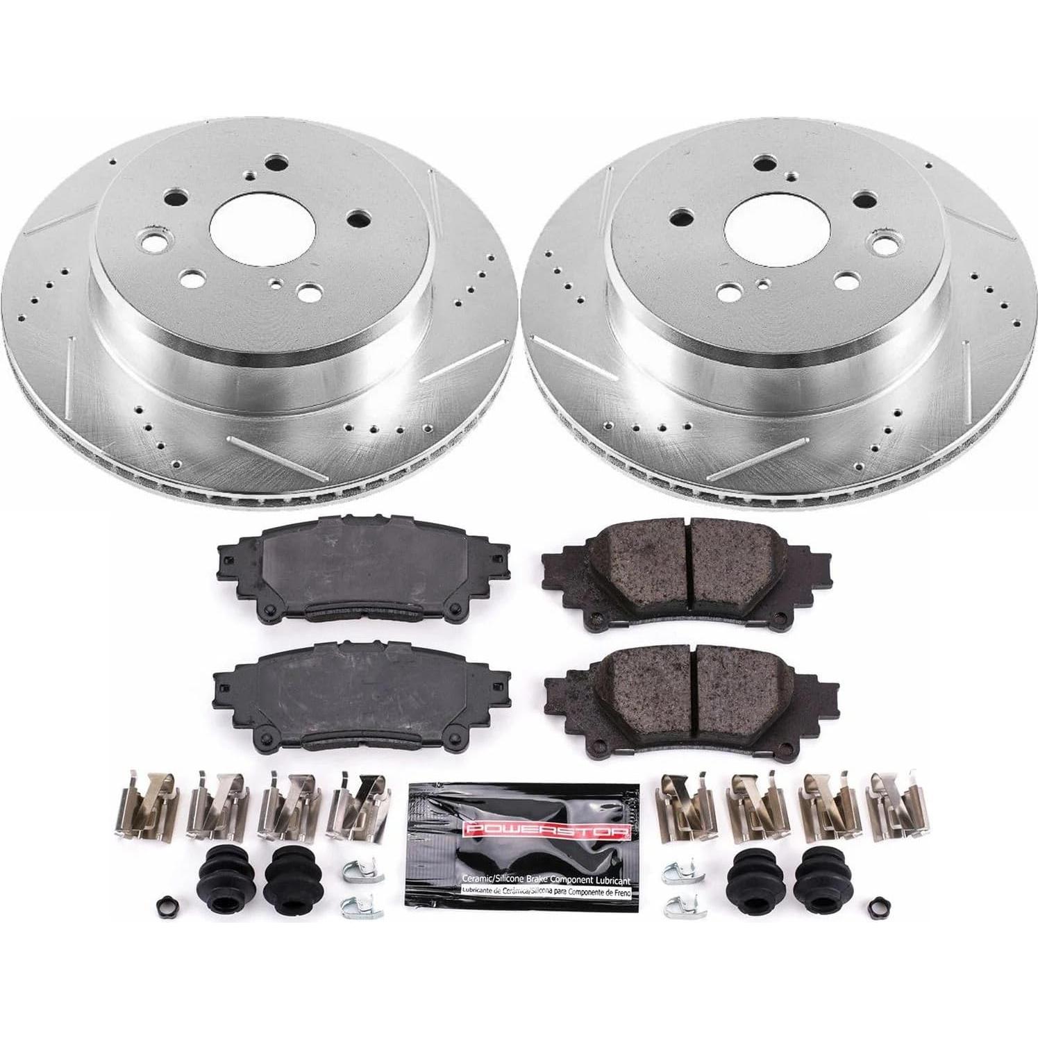 Kit de Freno Deportivo Power Stop K6514 Z23 Trasero con Discos