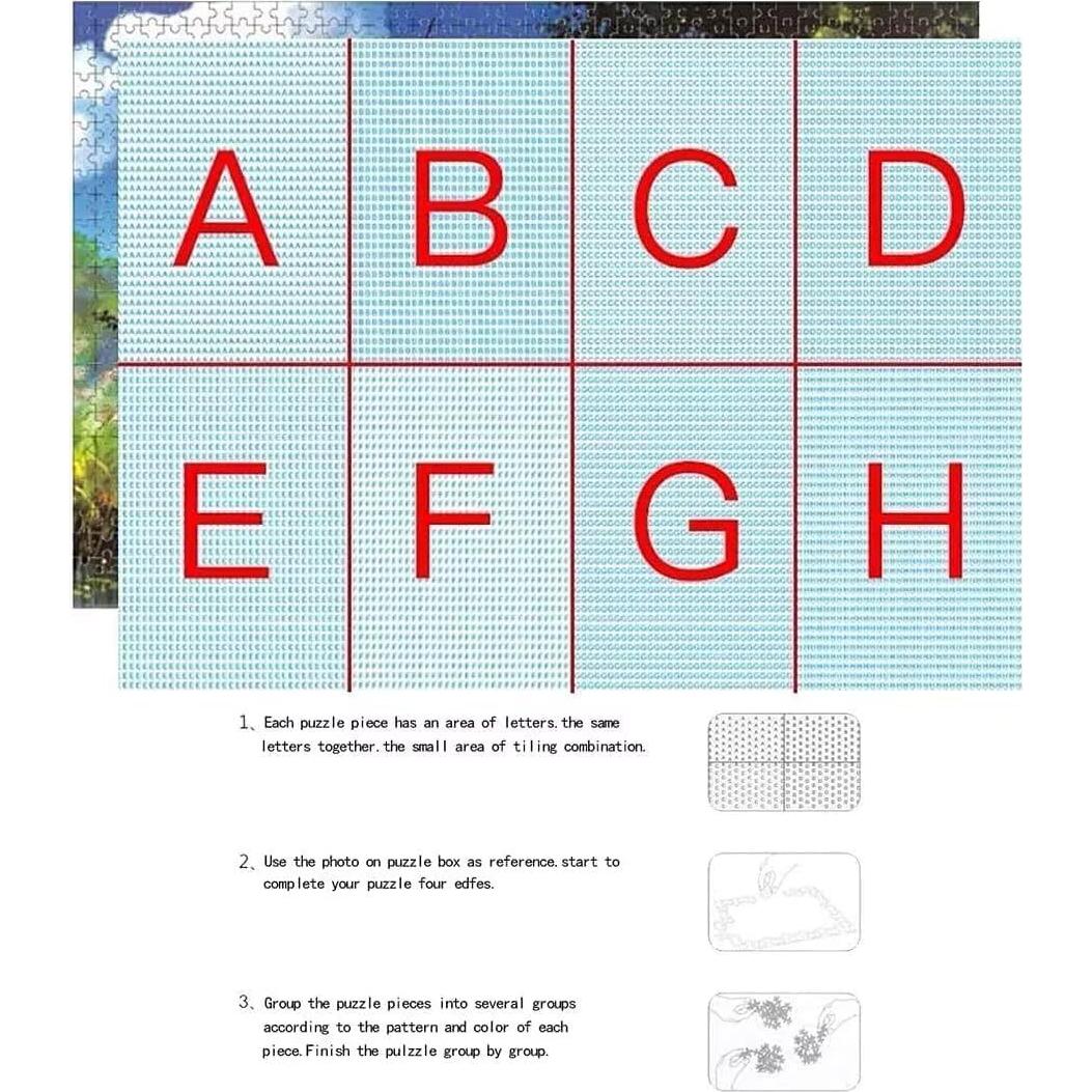 Rompecabezas de Madera 500 Piezas Rosa Roja 52x38cm ZCJPTDBD